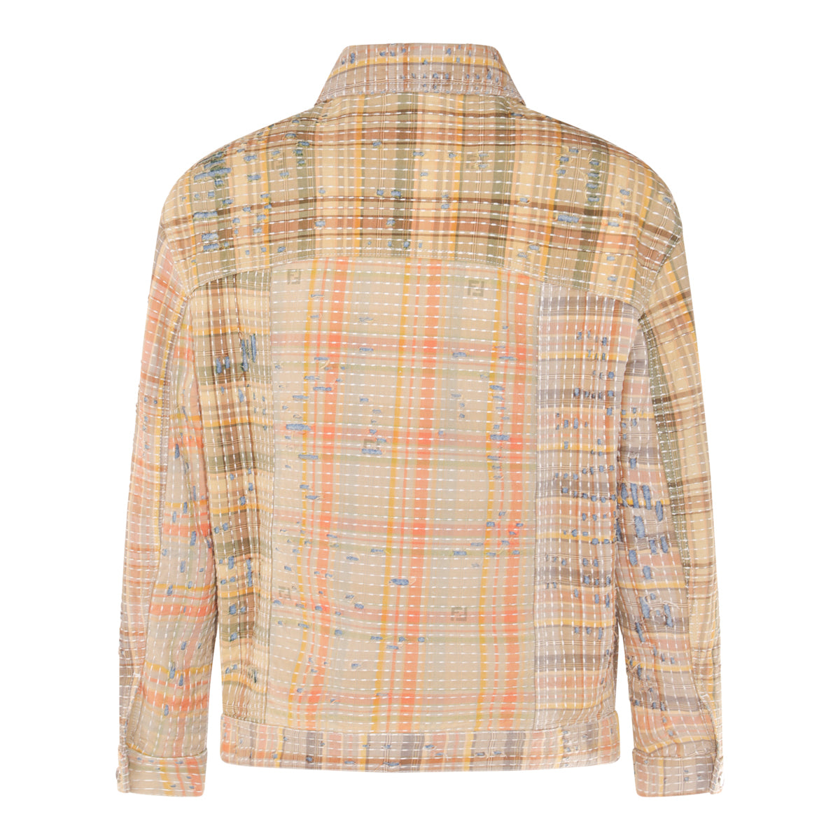 MULTICOLOR COTTON CASUAL JACKET