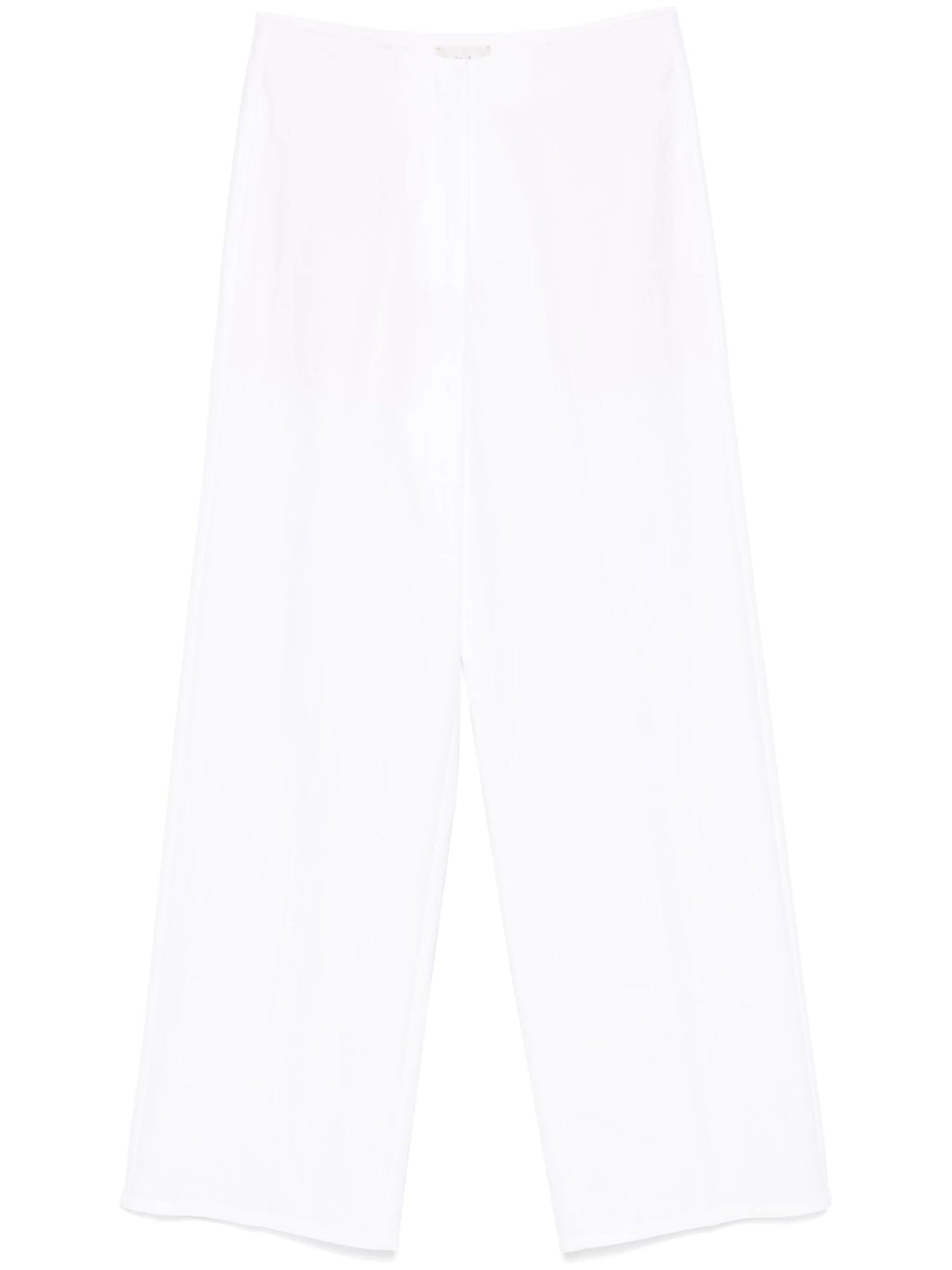 STRAIGHT–LEG TROUSERS