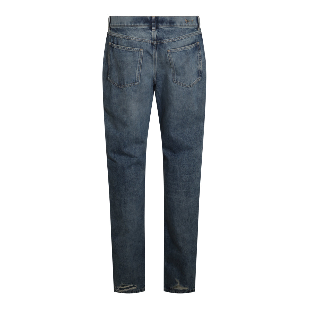 BLUE COTTON DENIM JEANS