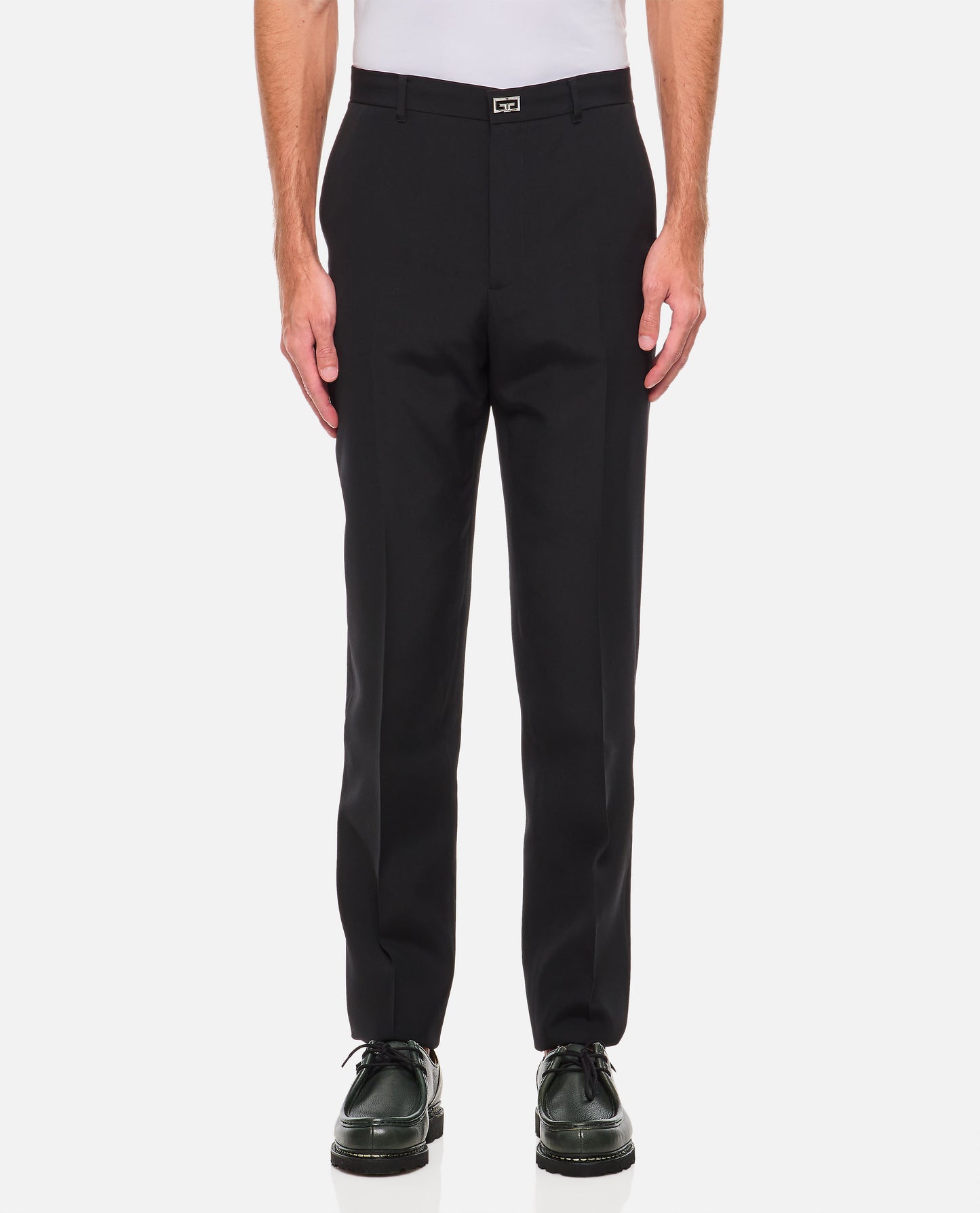 NEW METAL DETAIL PANTS
