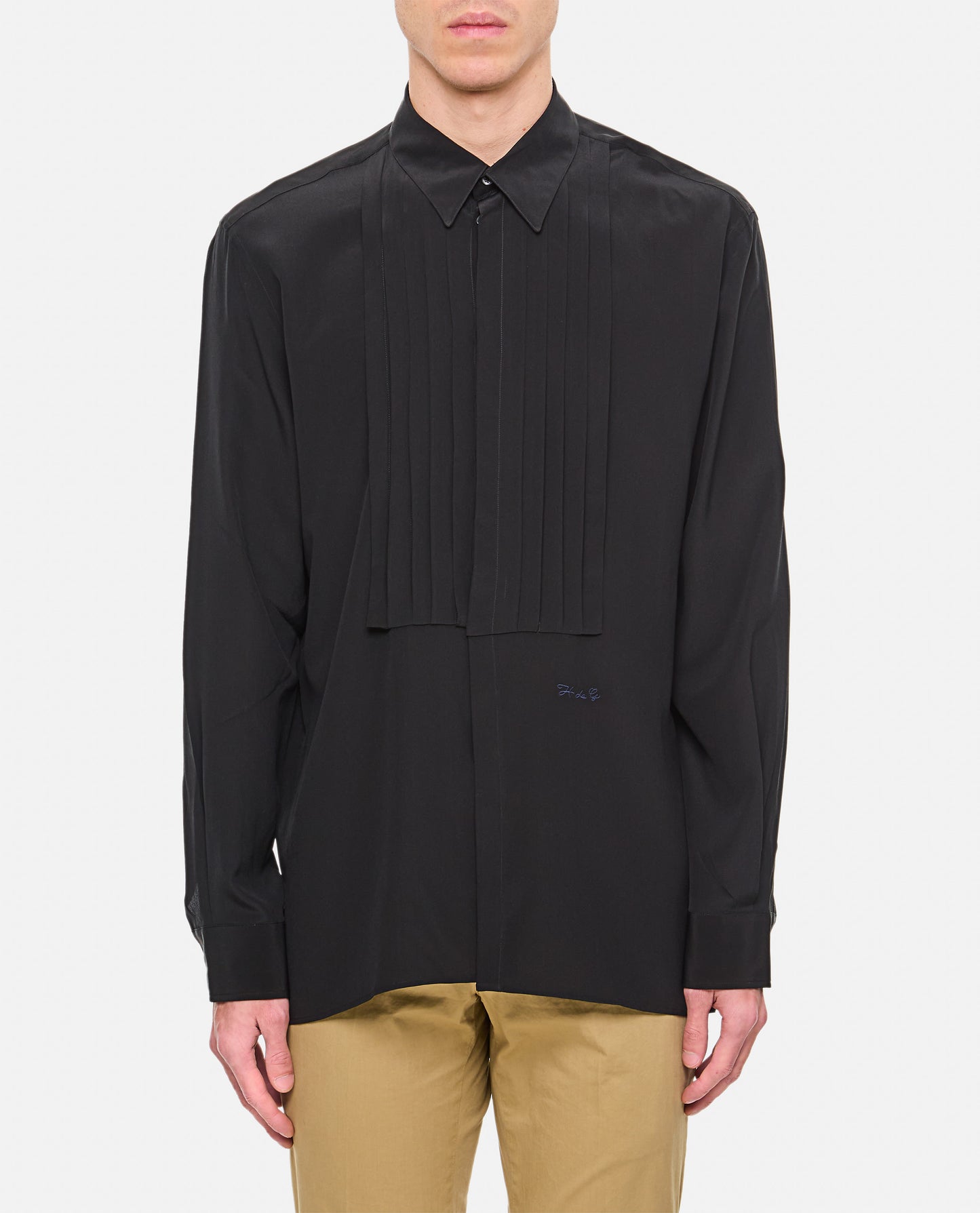 BOXY SHIRT PLEATED