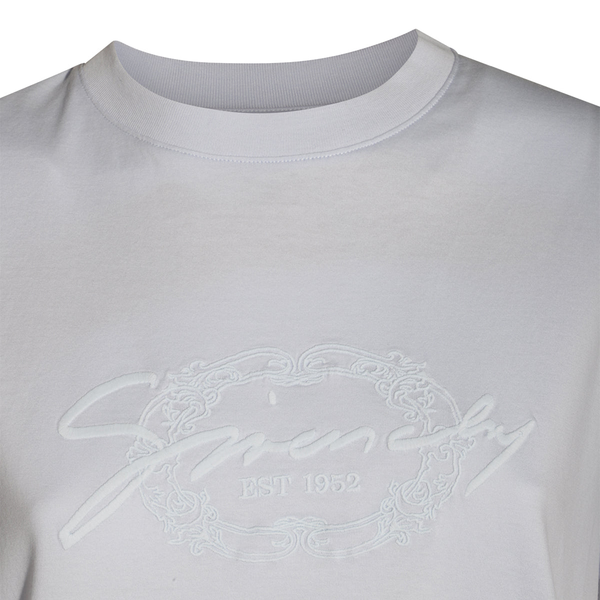 LIGTH BLUE COTTON 4G STARS T-SHIRT