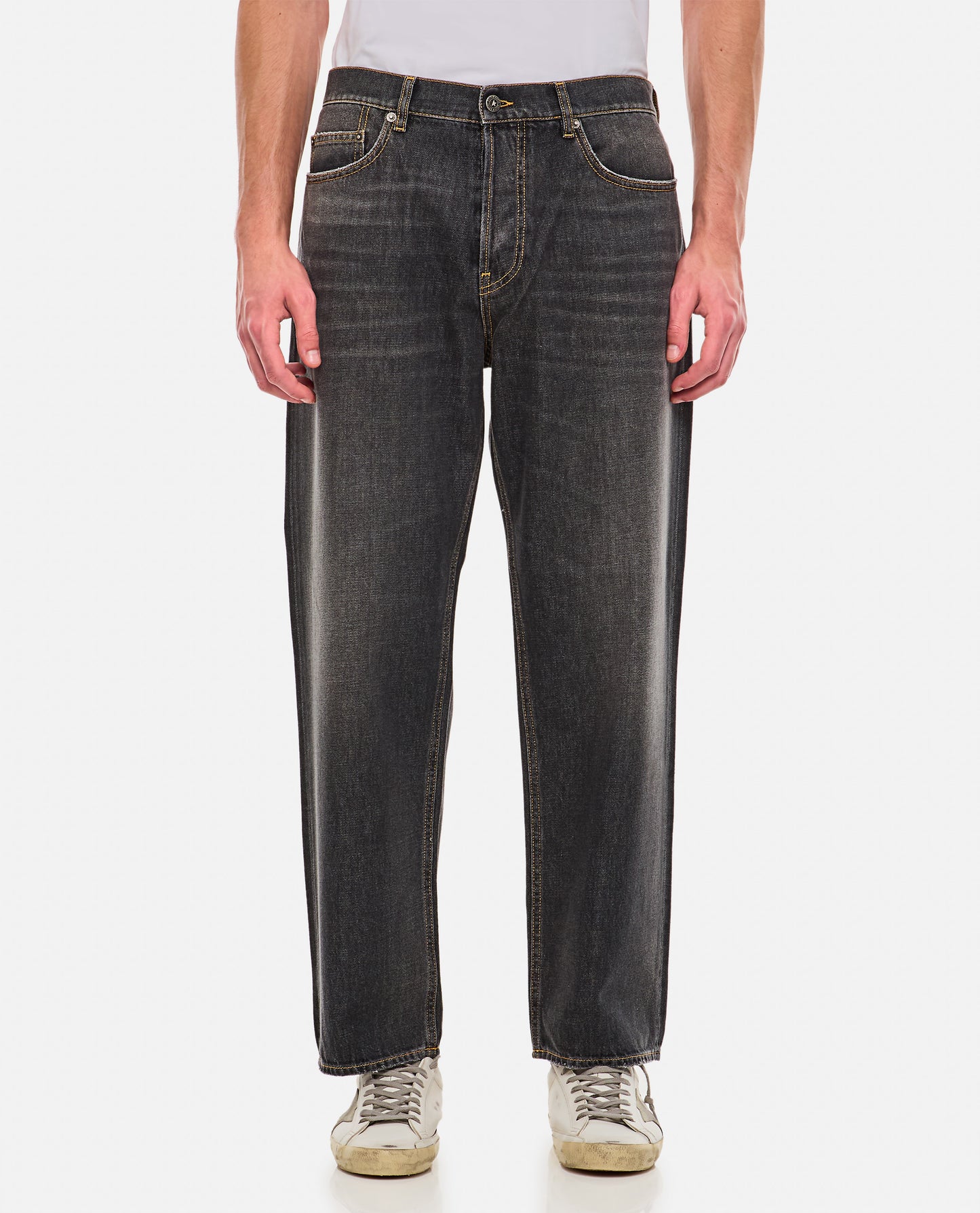 GOLDEN M'S PANT CORY LOOSE SKATE MEDIUM WASHED DENIM