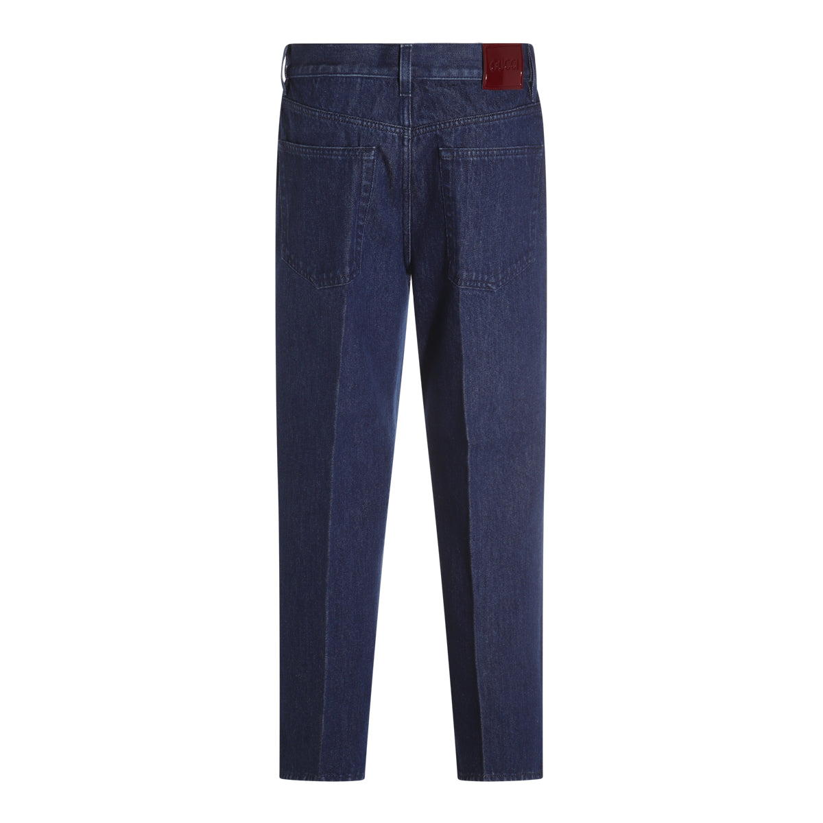 DARK BLUE COTTON DENIM JEANS