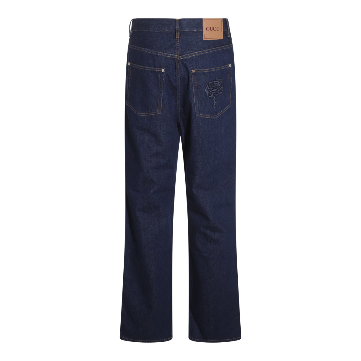 BLUE COTTON DENIM JEANS