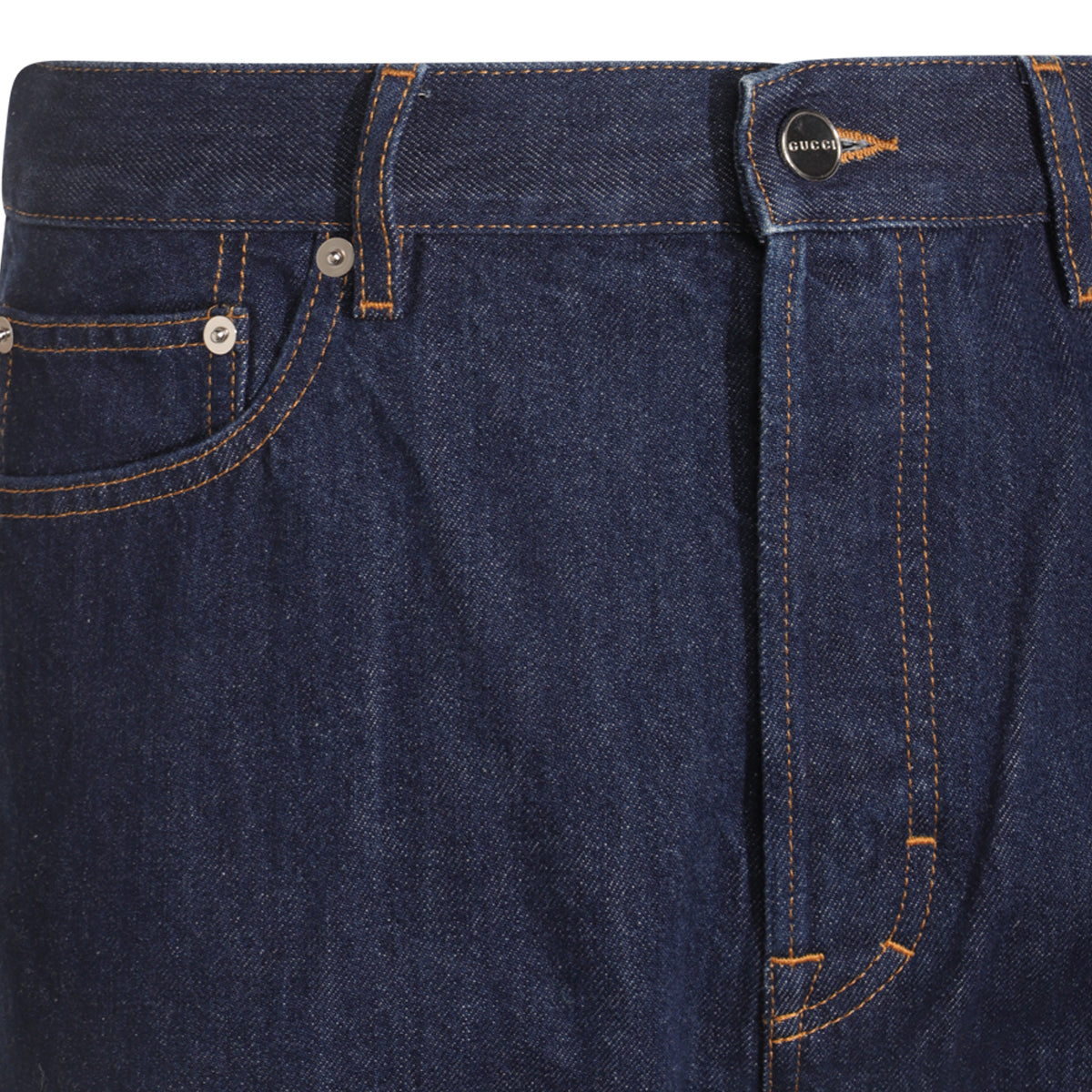 BLUE COTTON DENIM JEANS