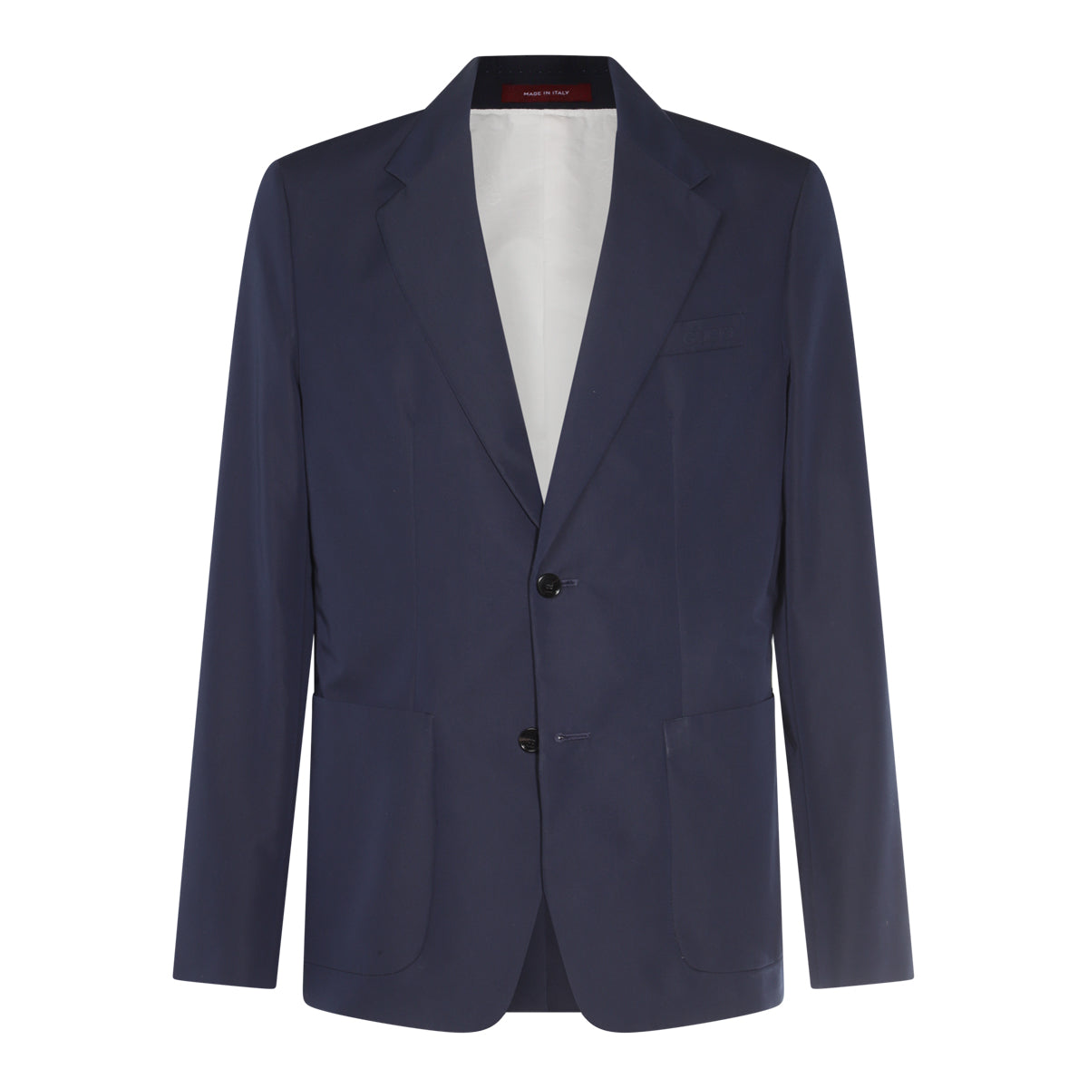 NAVY BLUE COTTON BLAZER