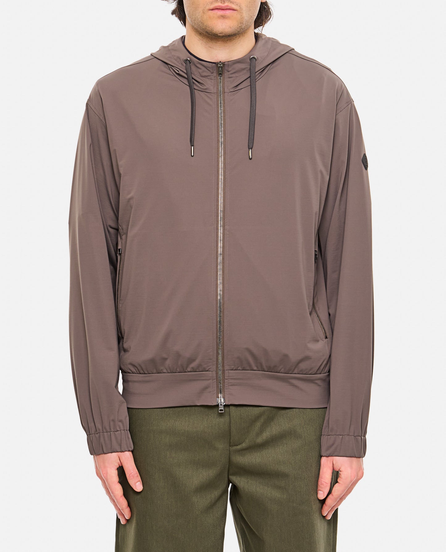 HOODED SWEATSHIRT WITH ZIP