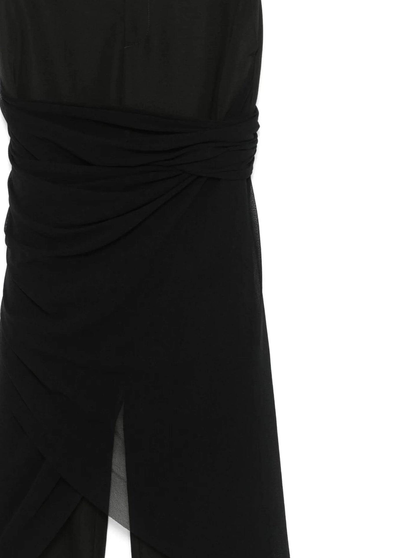 TAILORED PANT WITH MESH SARONG