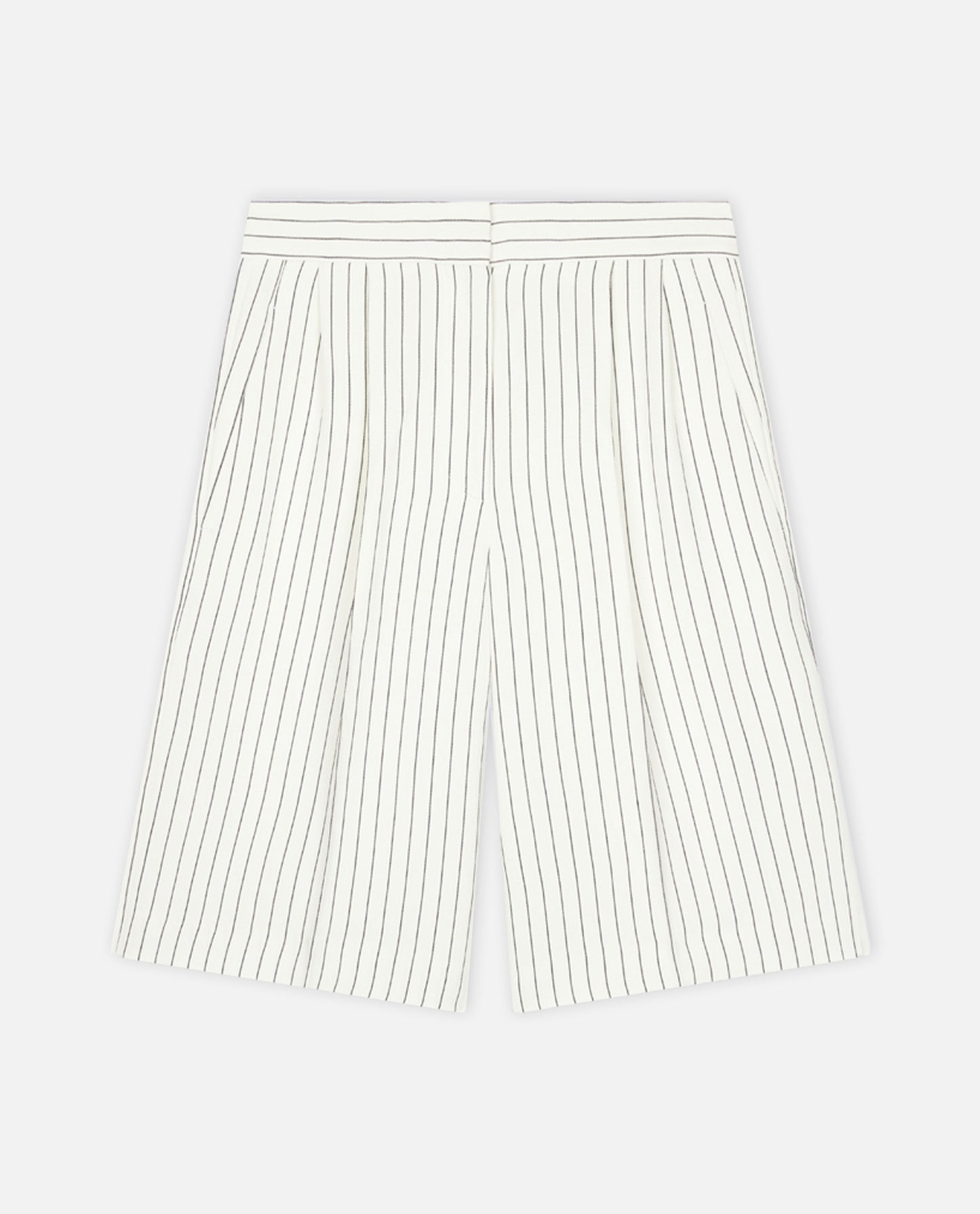 TAILORED LINEN BERMUDA SHORTS