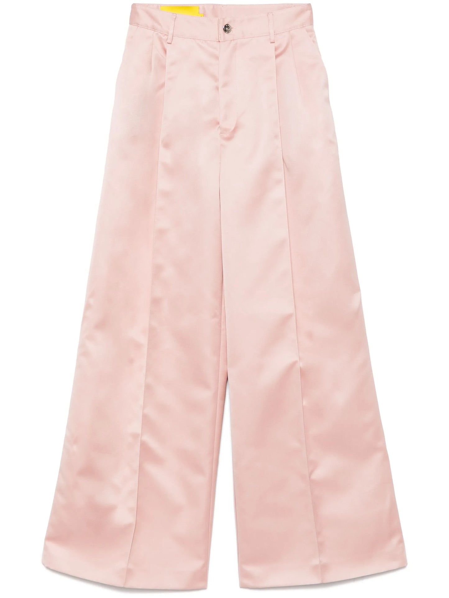 DUCHESSE SATIN WIDE LEG TROUSERS