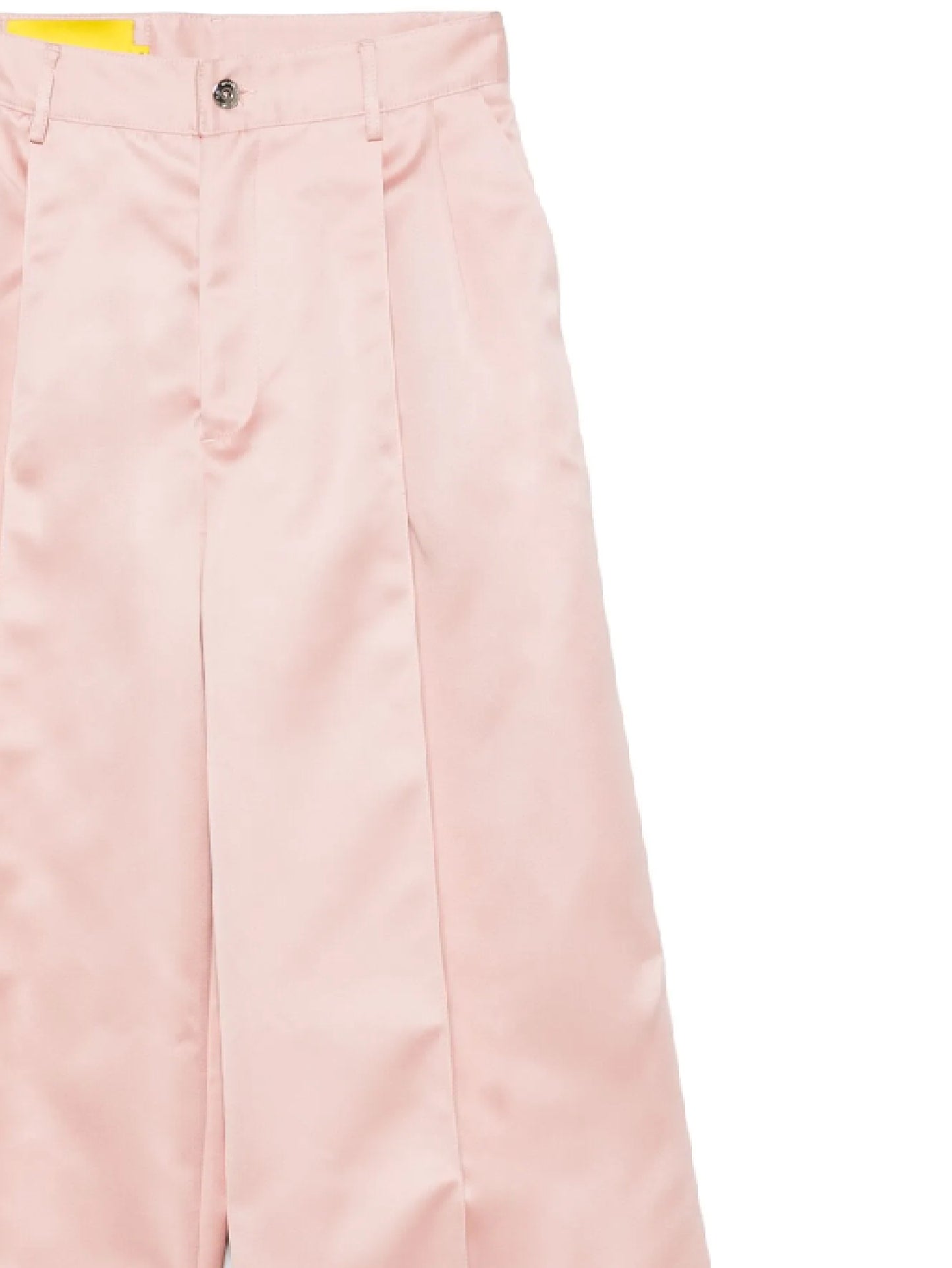 DUCHESSE SATIN WIDE LEG TROUSERS