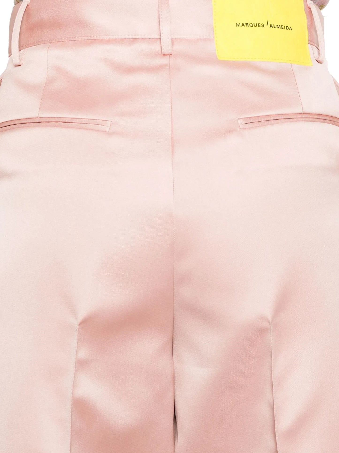 DUCHESSE SATIN WIDE LEG TROUSERS