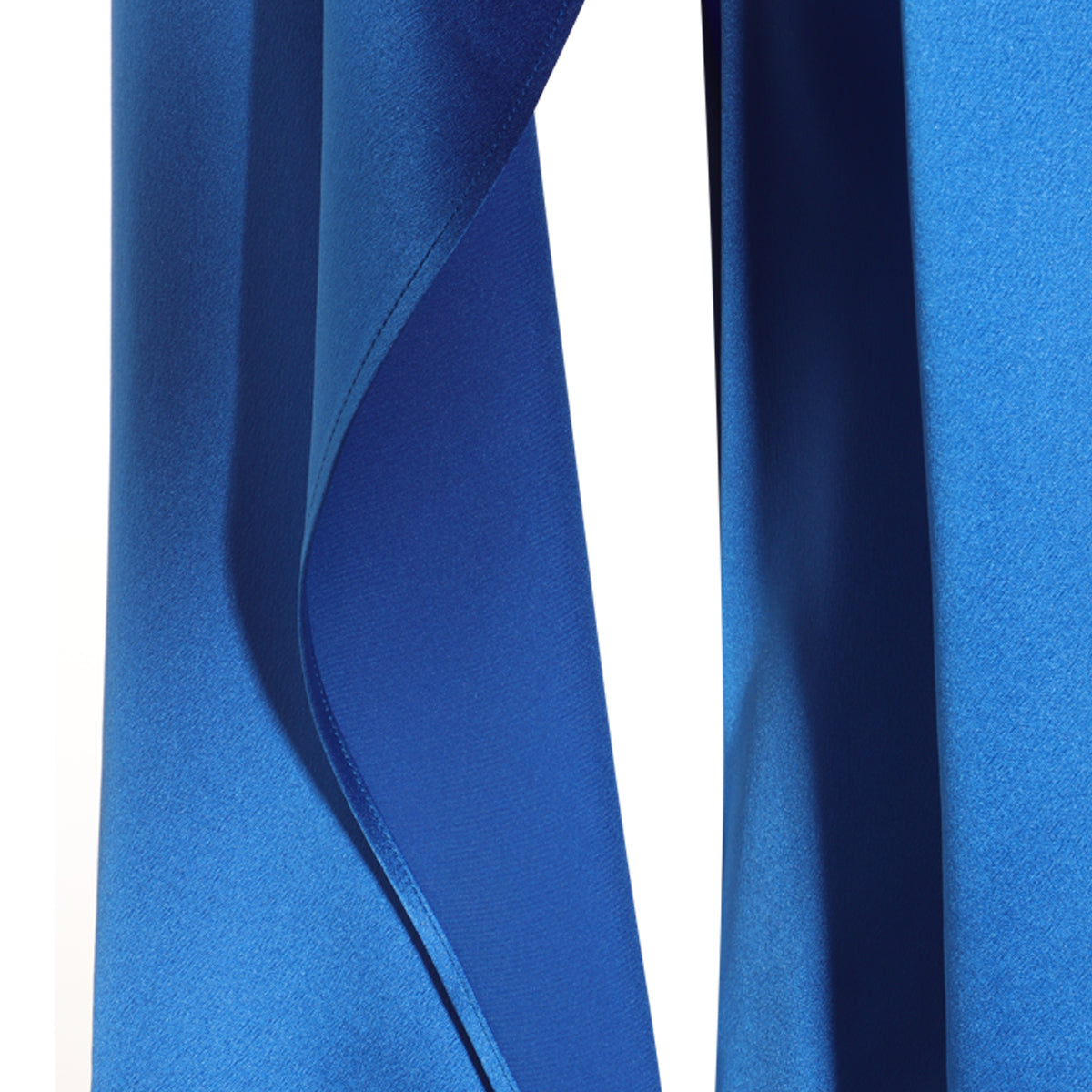 BLUE SILK SALICE SHIRT