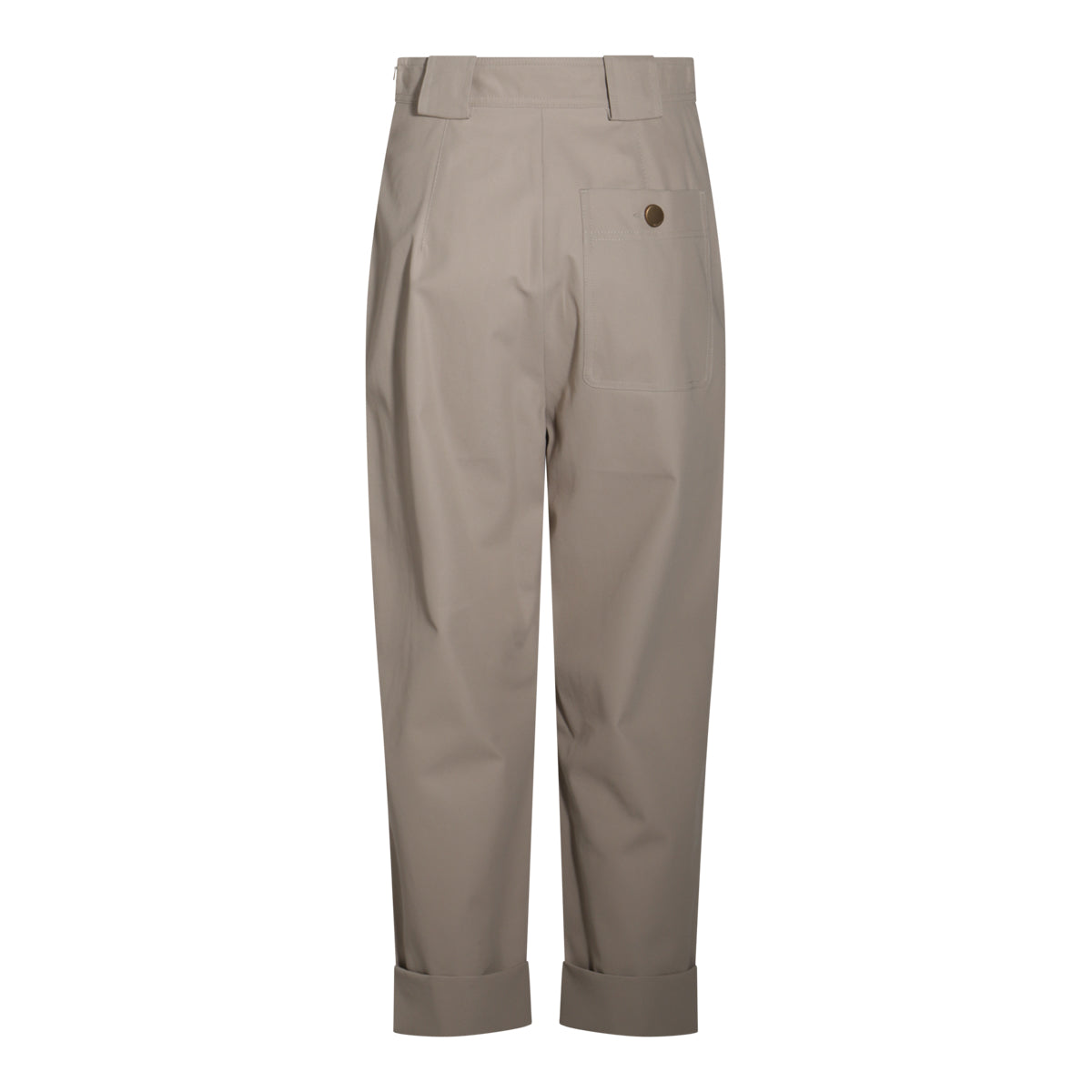 BEIGE COTTON PANTS