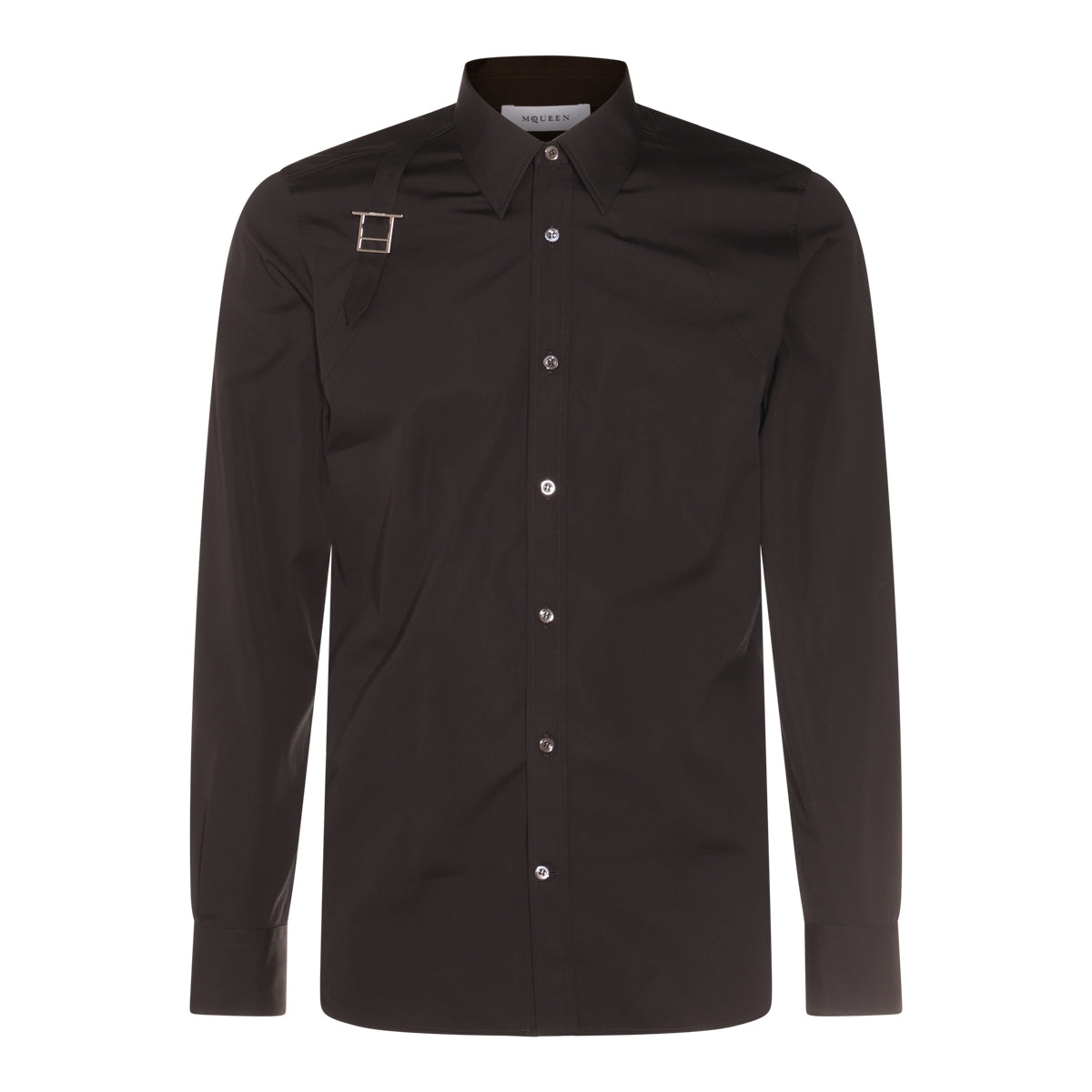 BLACK COTTON SHIRT