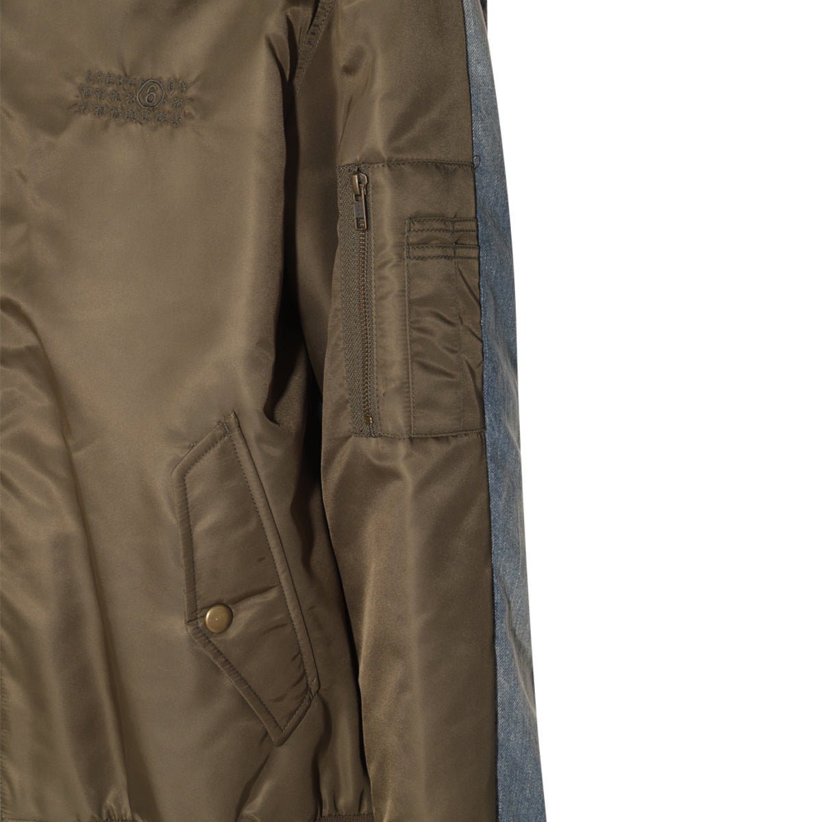 MILITARY GREEN CASUAL JACKET