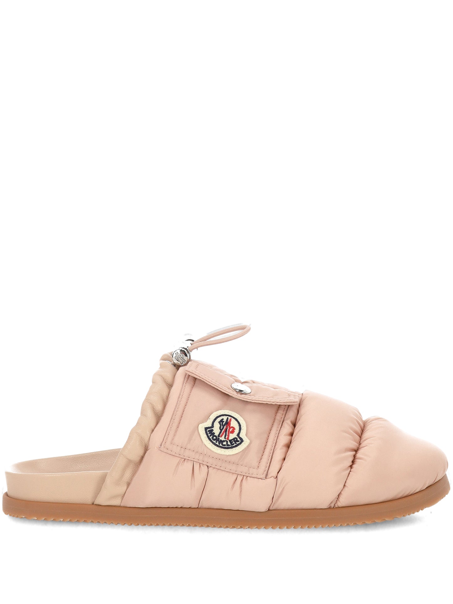 MON POCKET PADDED LEATHER MULES