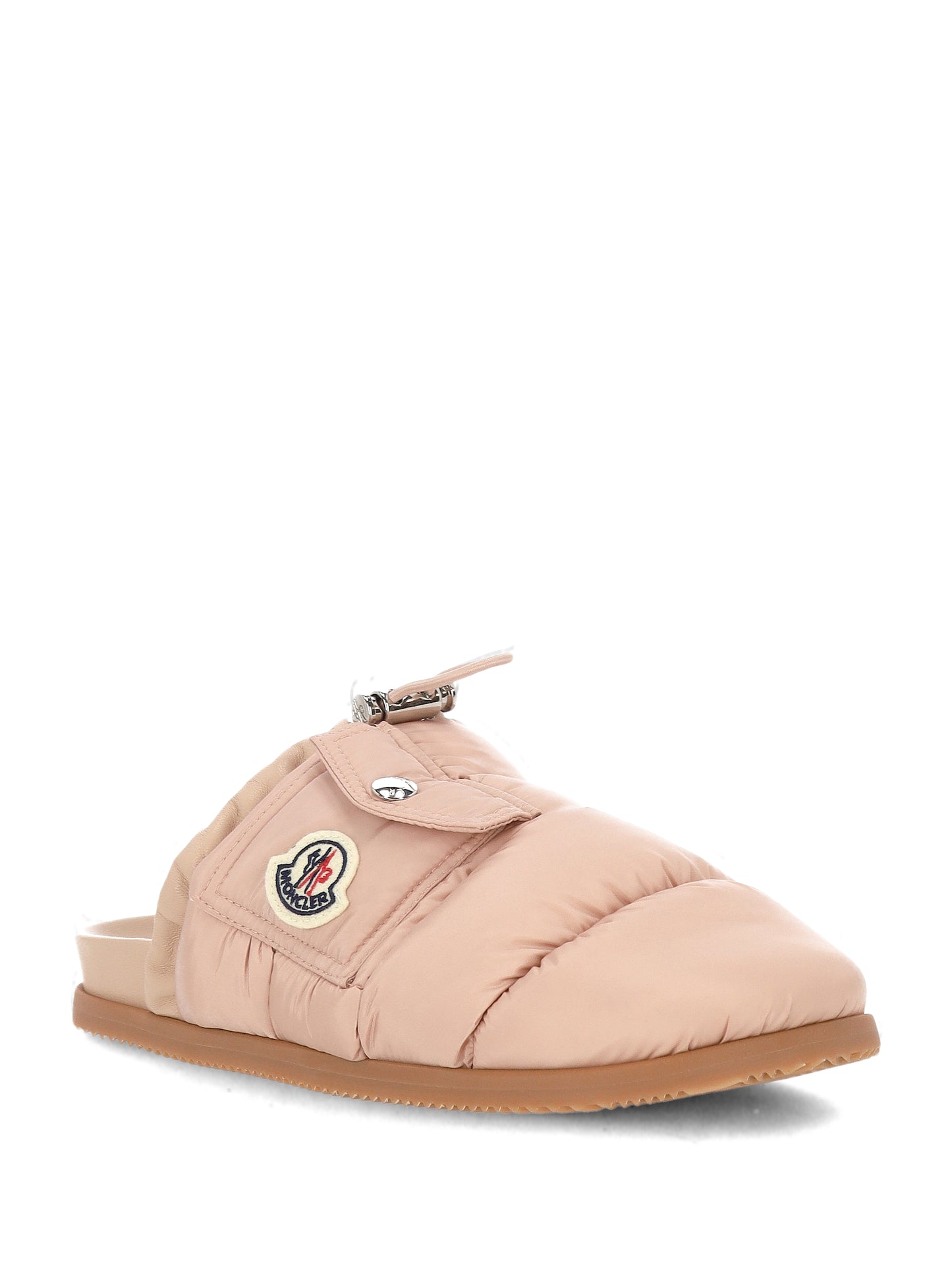MON POCKET PADDED LEATHER MULES