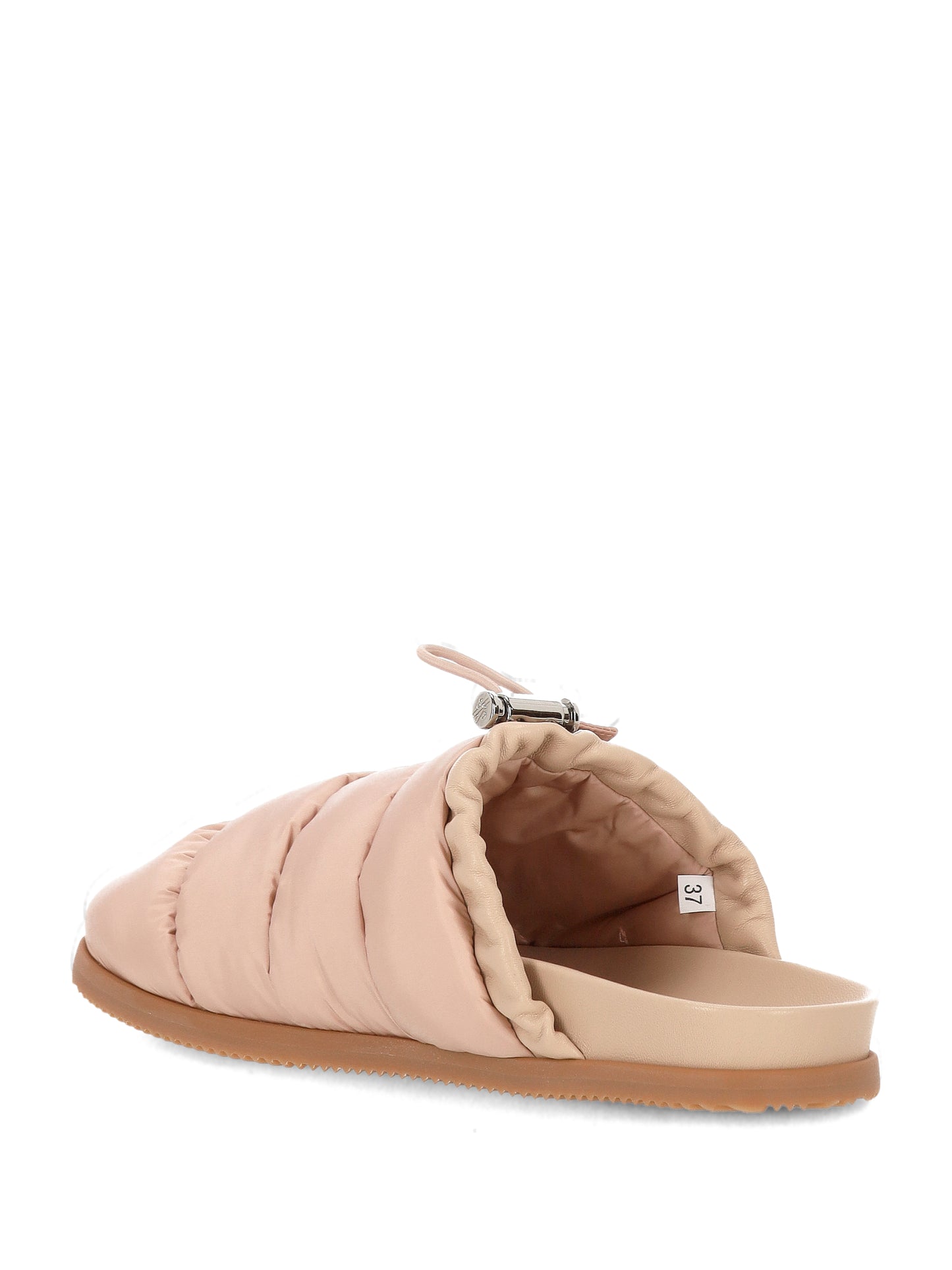MON POCKET PADDED LEATHER MULES