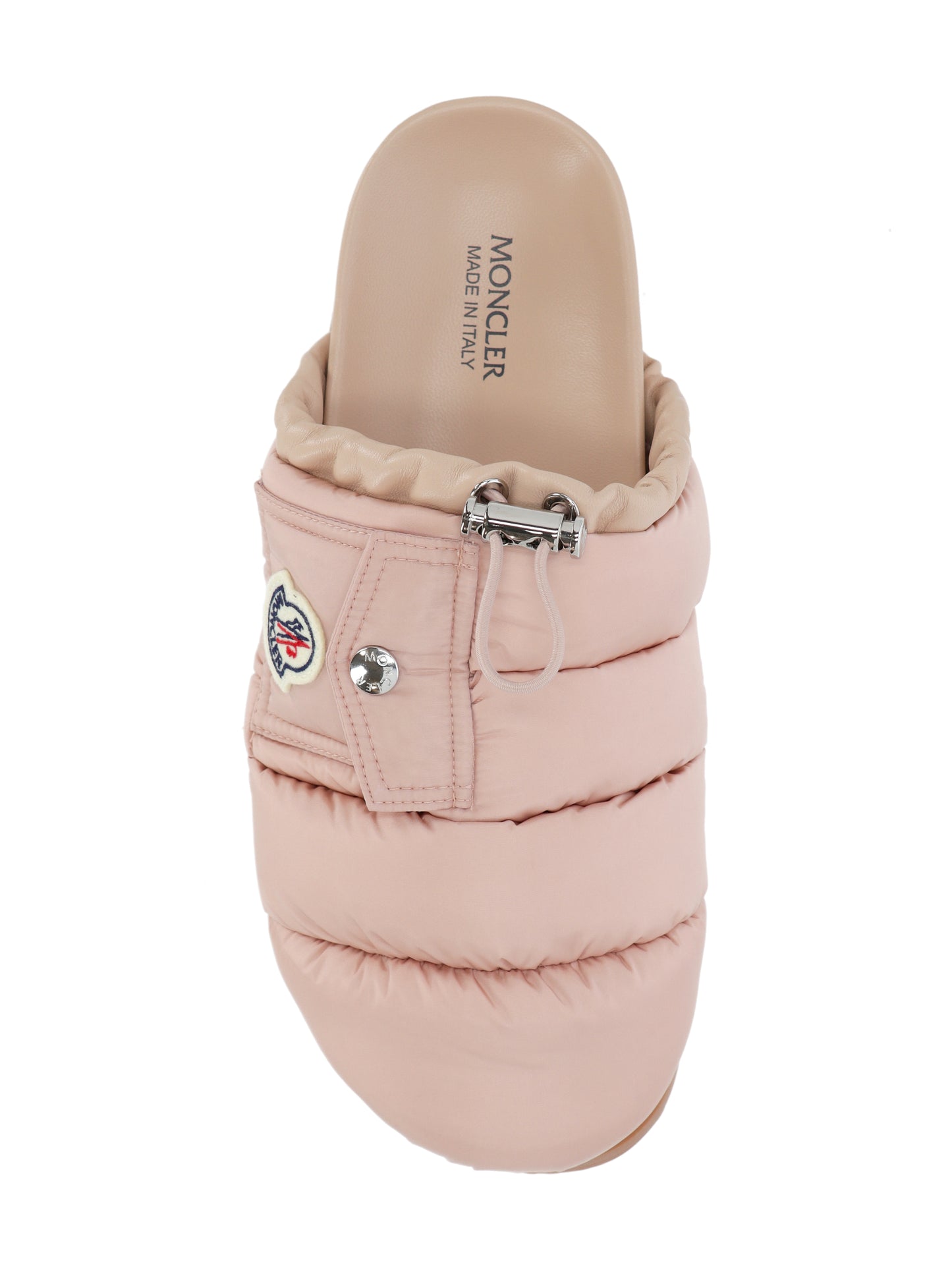 MON POCKET PADDED LEATHER MULES