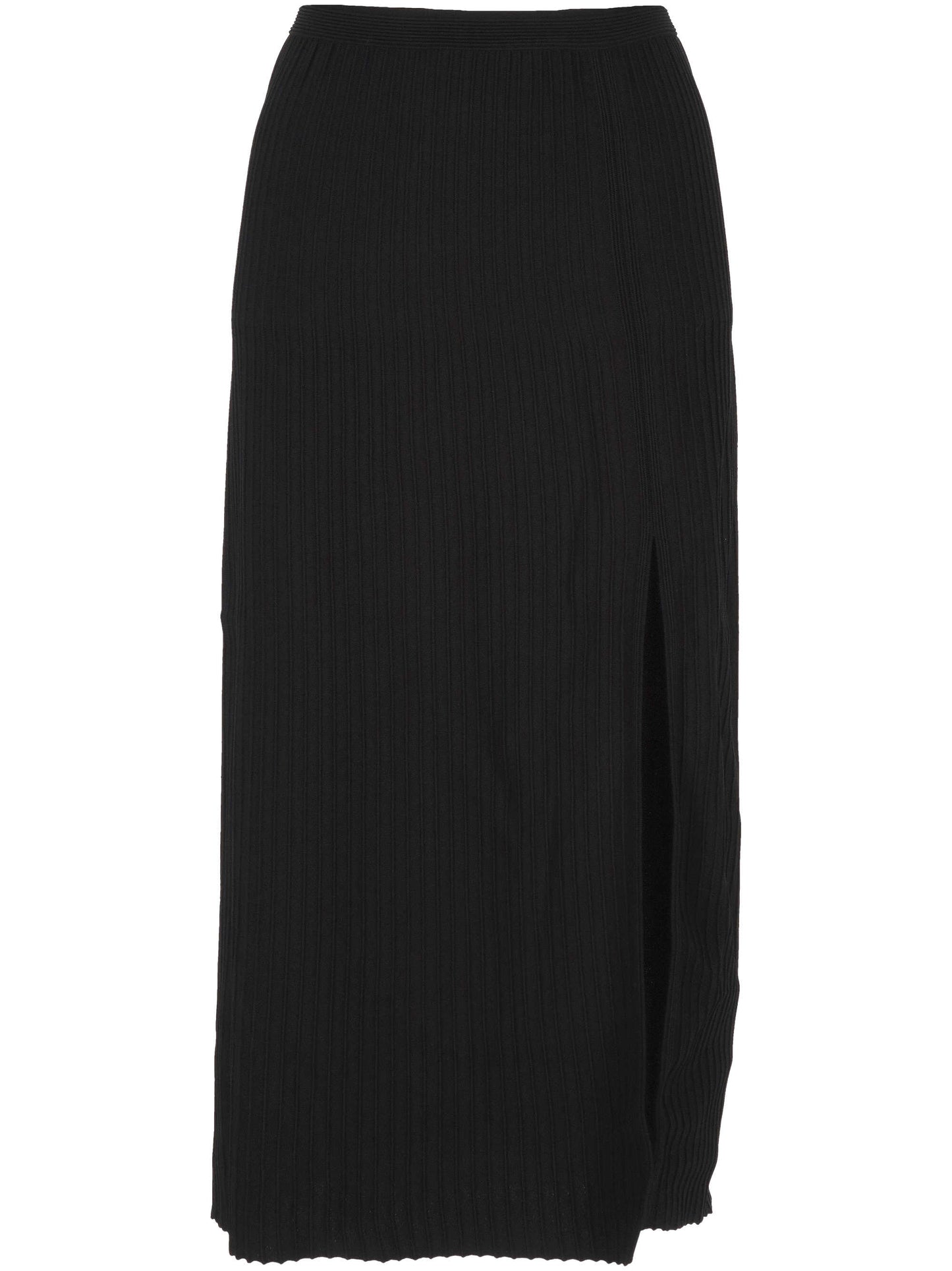 MIDI SKIRT WITH SIDE SLIT