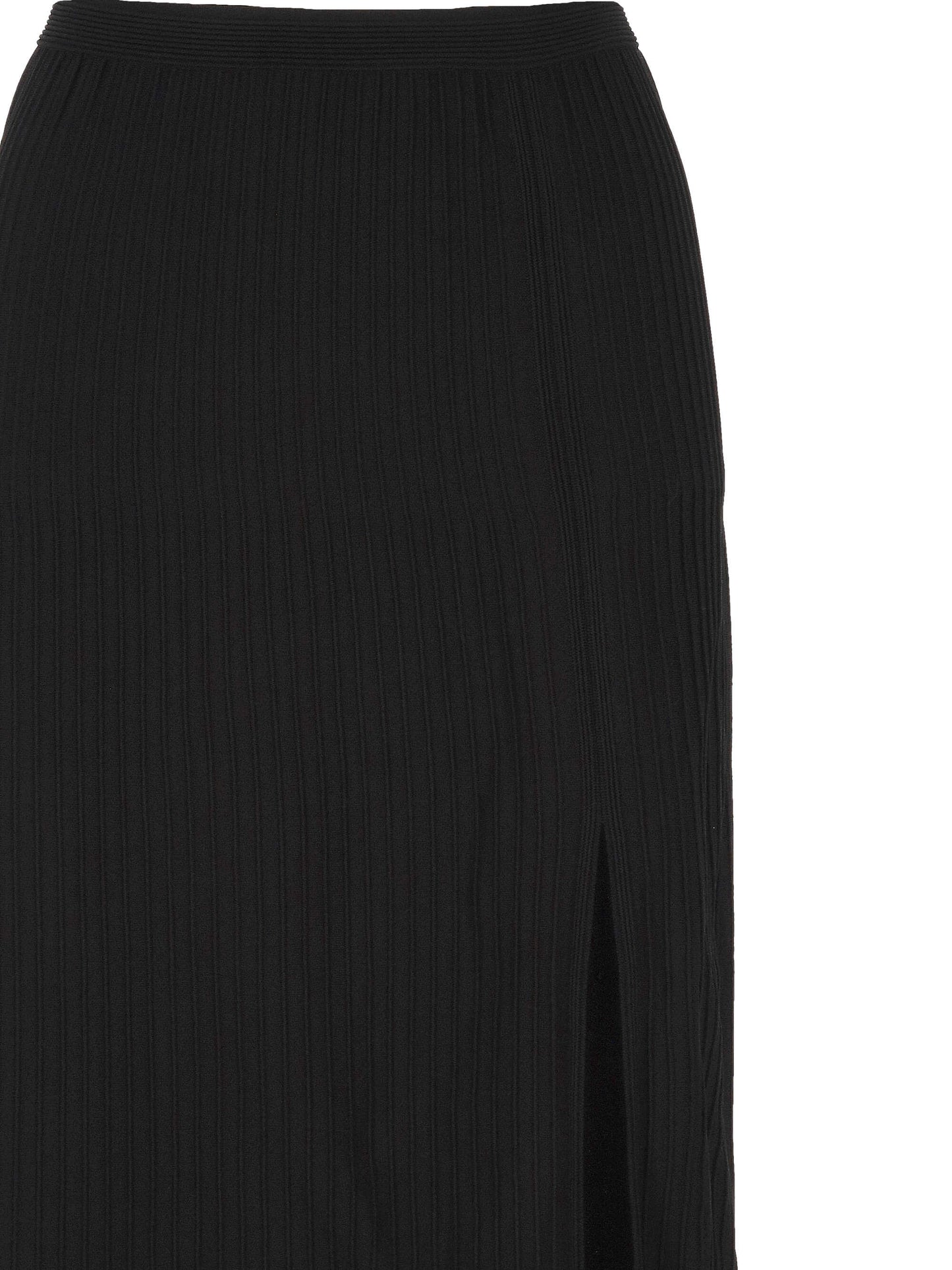 MIDI SKIRT WITH SIDE SLIT