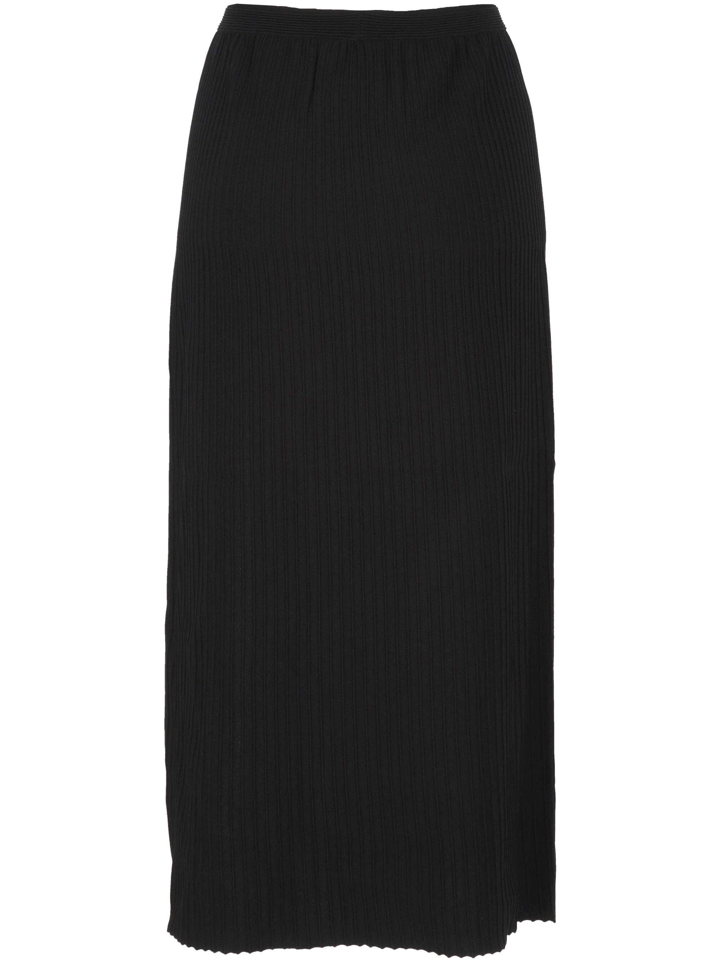 MIDI SKIRT WITH SIDE SLIT
