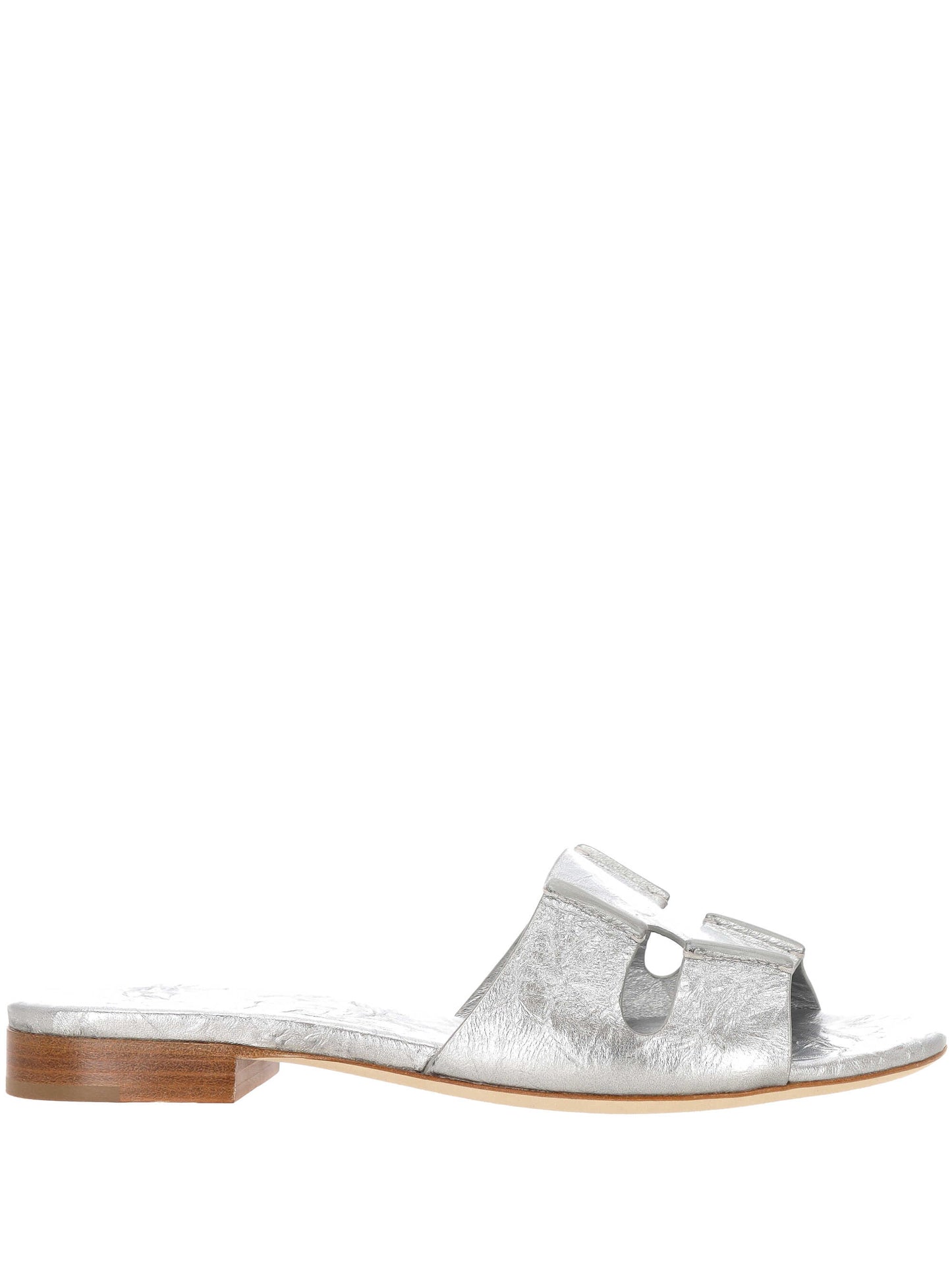 SELLIER FLAT SANDALS