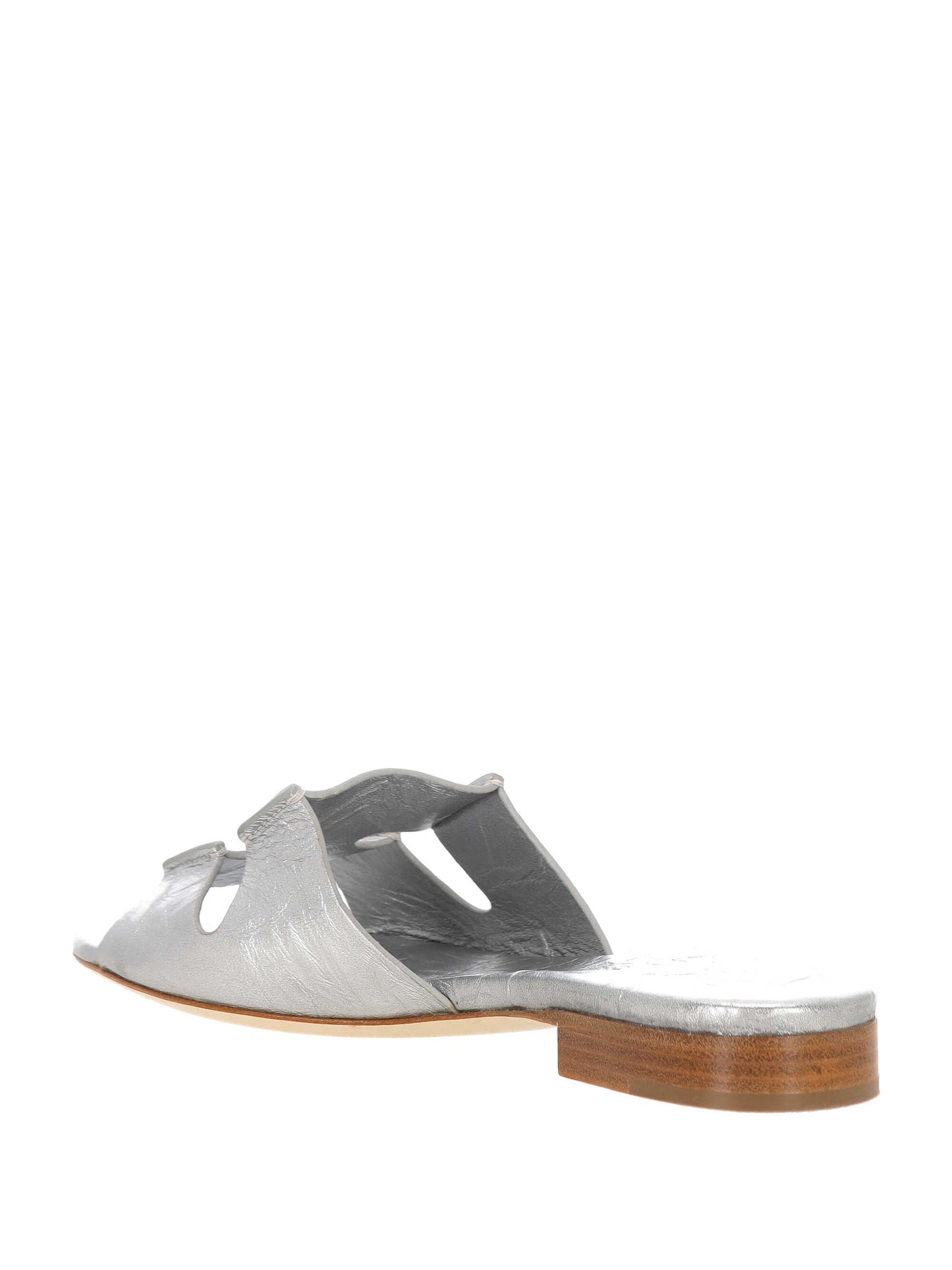 SELLIER FLAT SANDALS
