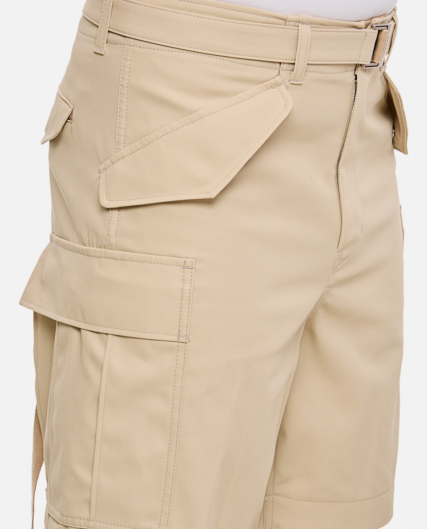 COTTON TWILL SHORTS
