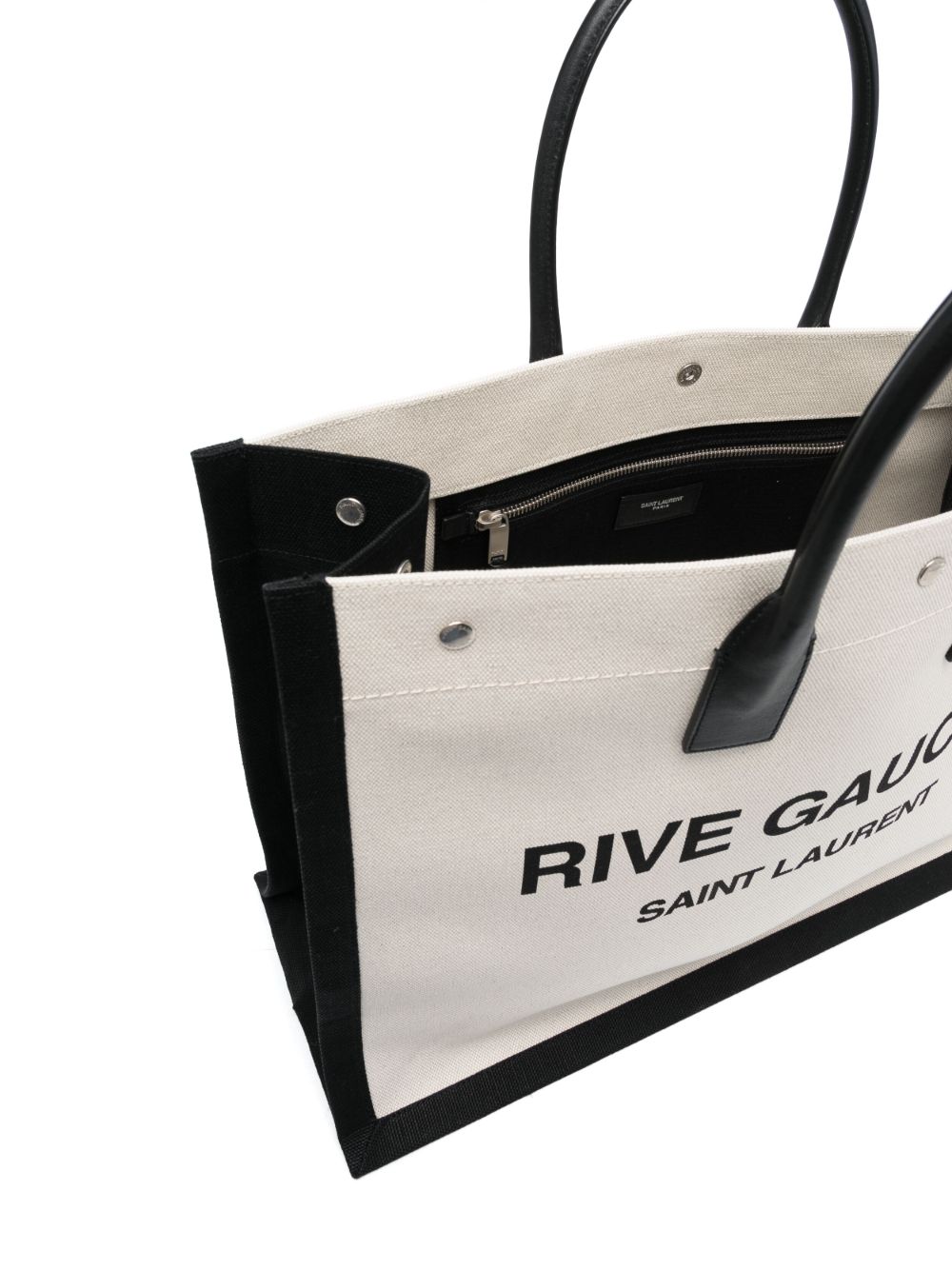 RIVE GAUCHE LARGE CANVAS TOTE BAG