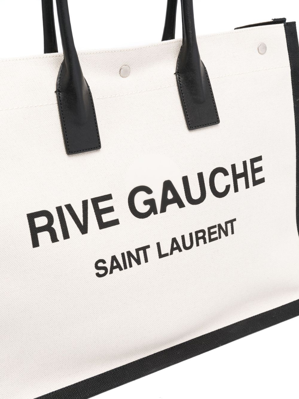 RIVE GAUCHE LARGE CANVAS TOTE BAG