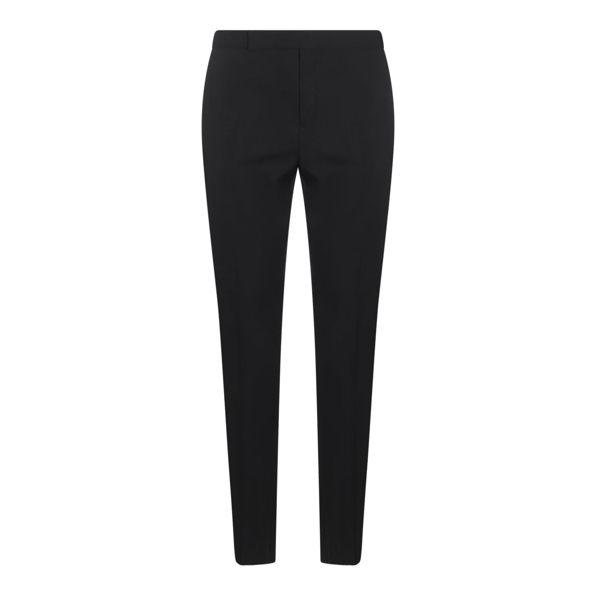 BLACK WOOL PANTS