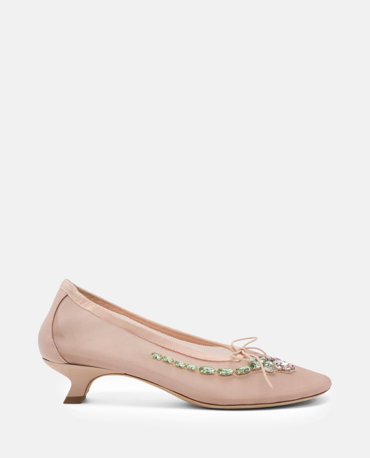 MESH BALLERINA HEEL