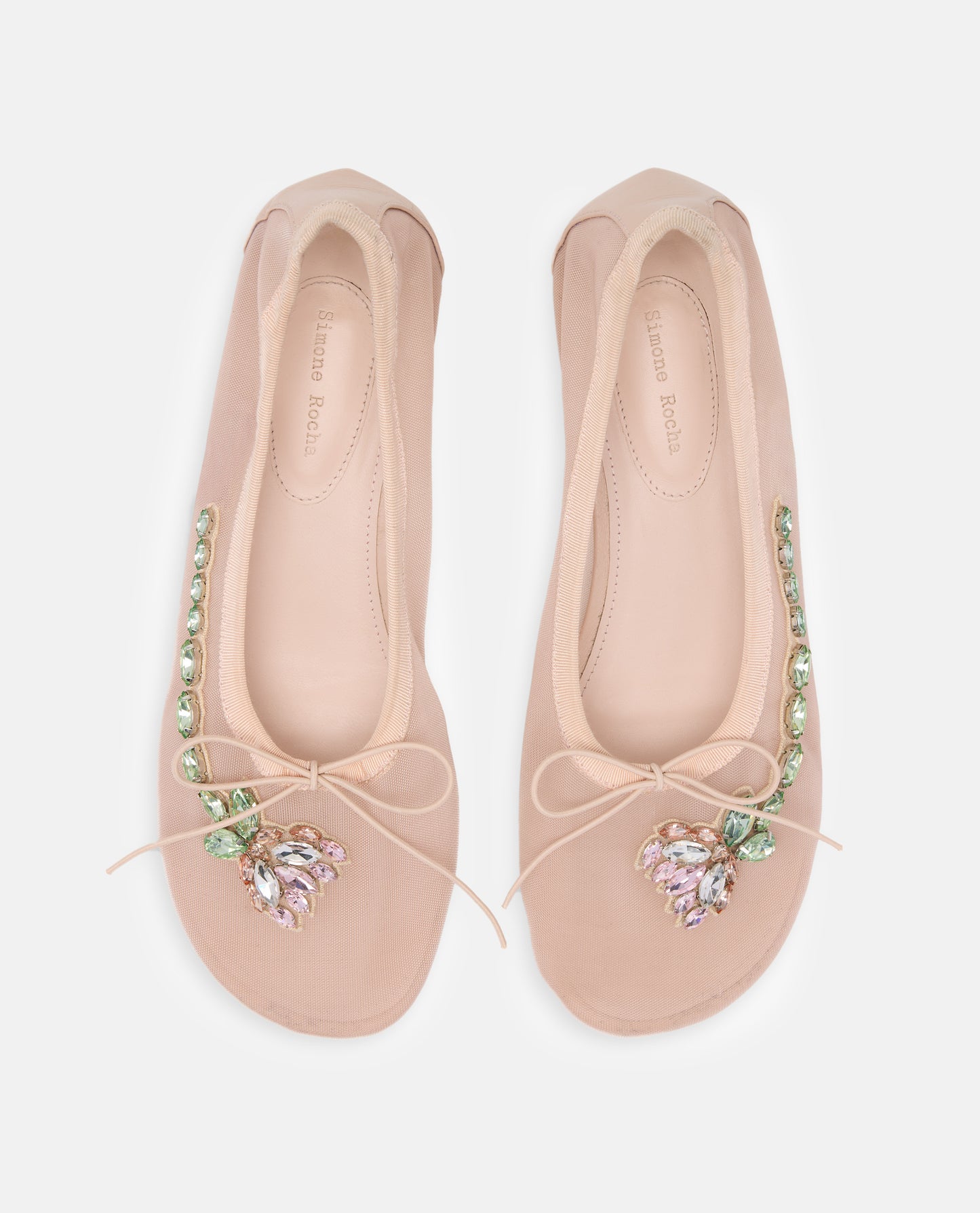 MESH BALLERINA HEEL
