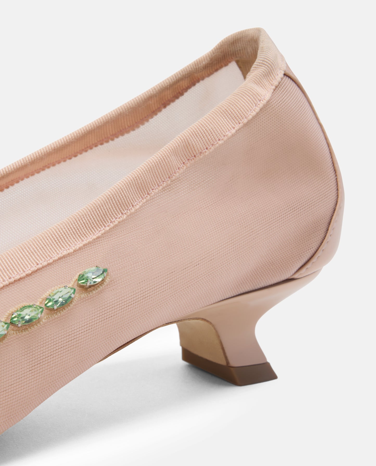 MESH BALLERINA HEEL