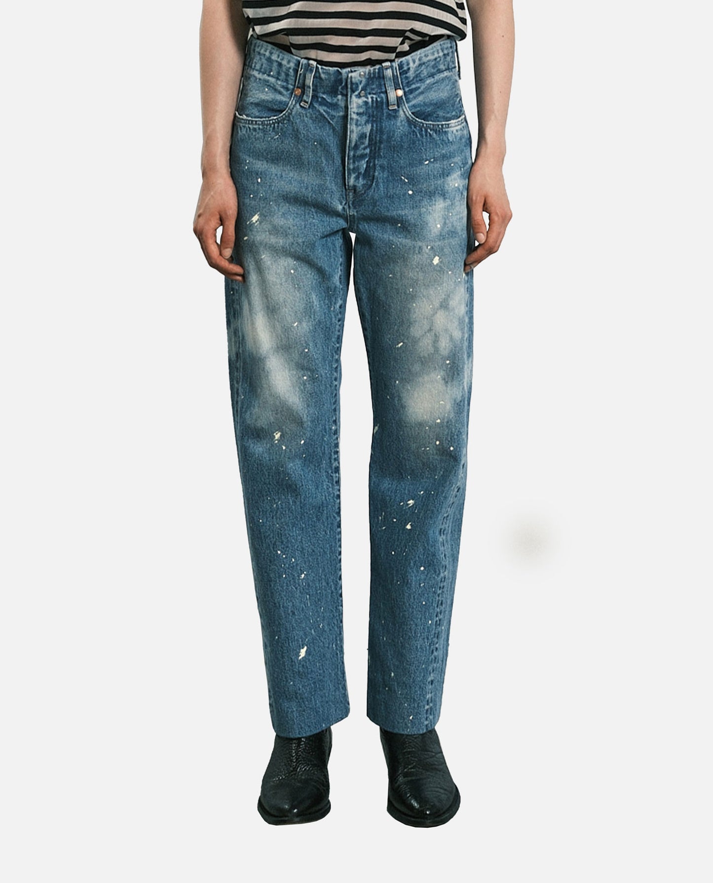 STRAIGHT JEAN TROUSERS