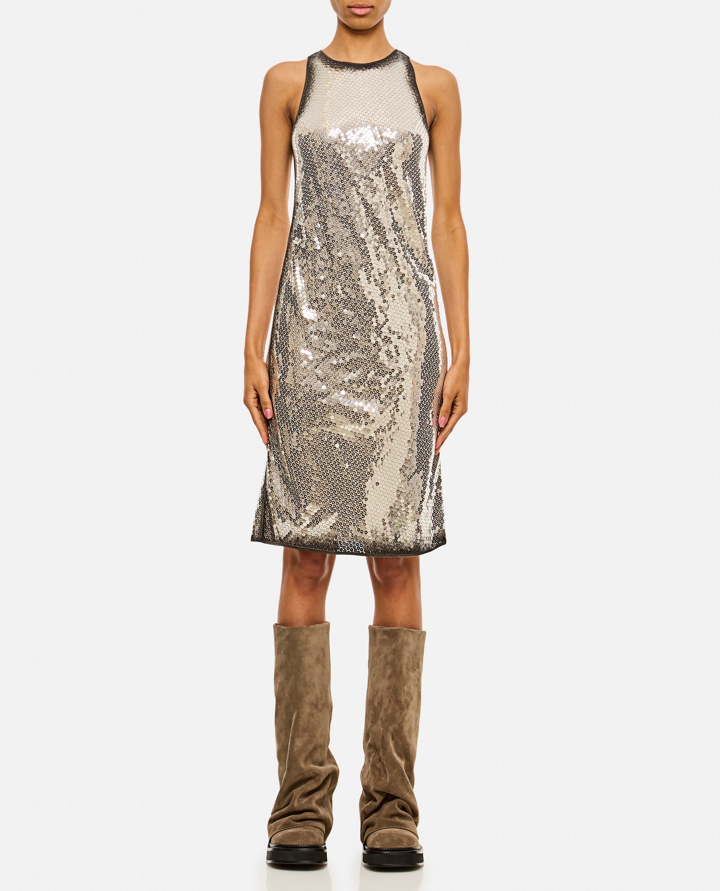 SEQUINS MINI DRESS