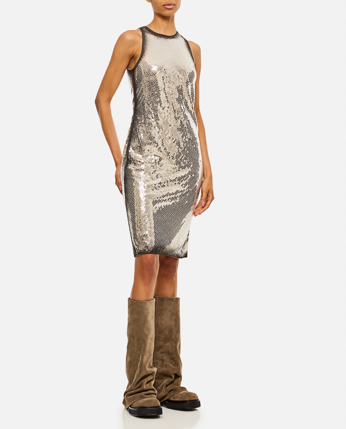 SEQUINS MINI DRESS