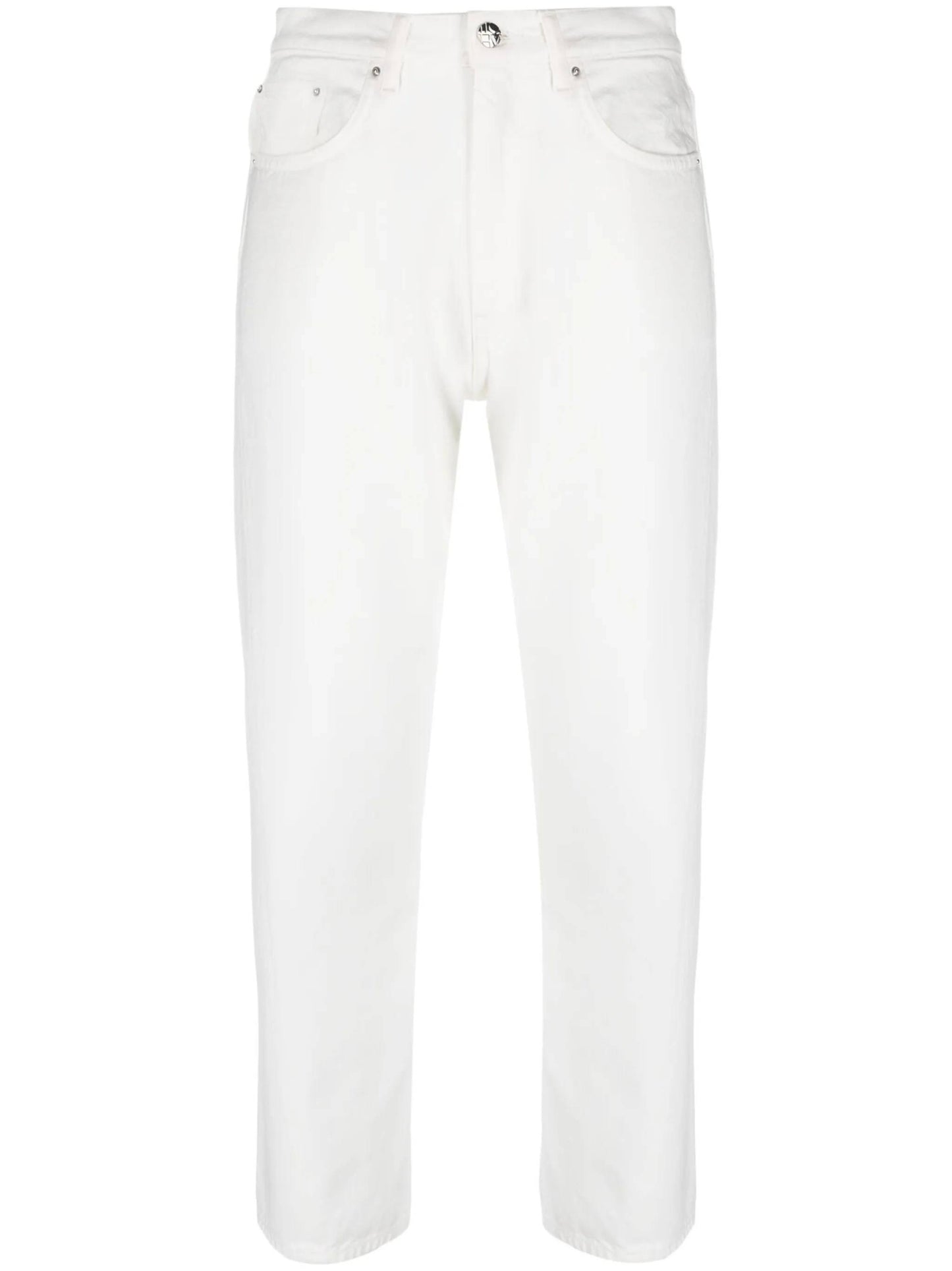 WHITE ORGANIC COTTON DENIM