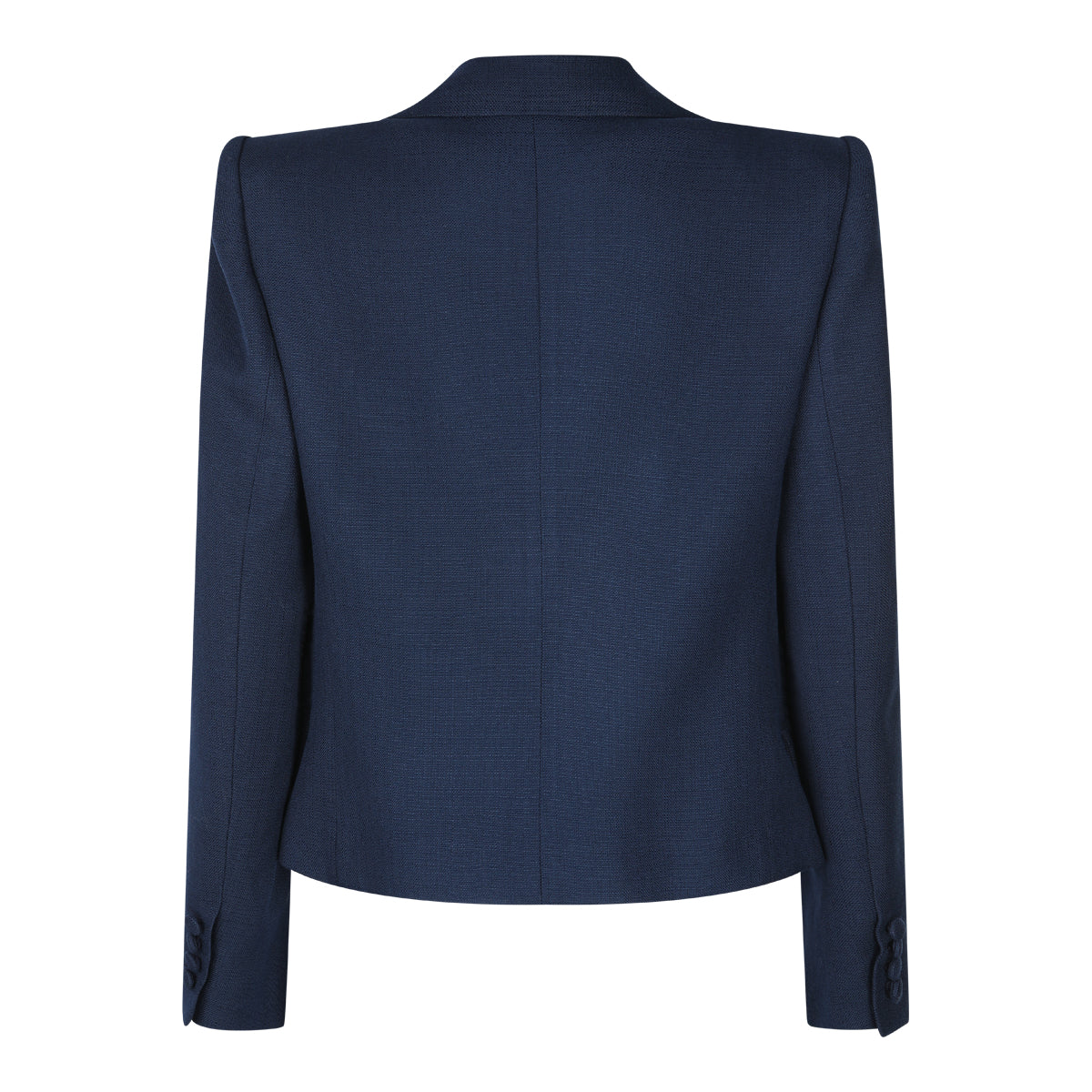 BLUE VISCOSE BLAZER