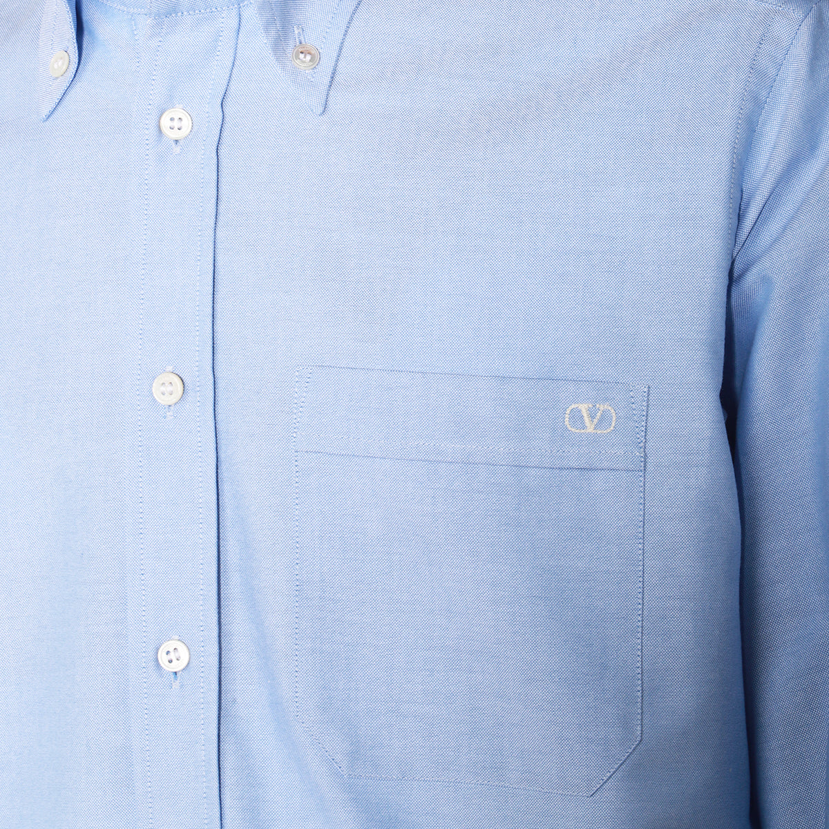 LIGHT BLUE COTTON SHIRT