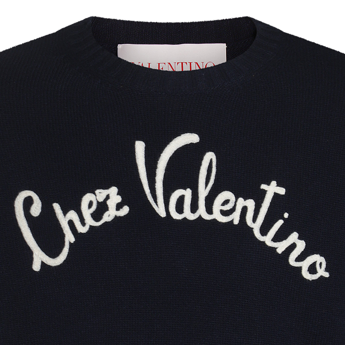 BLACK WOOL KNITWEAR
