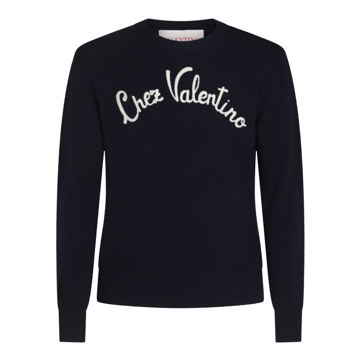 BLACK WOOL KNITWEAR