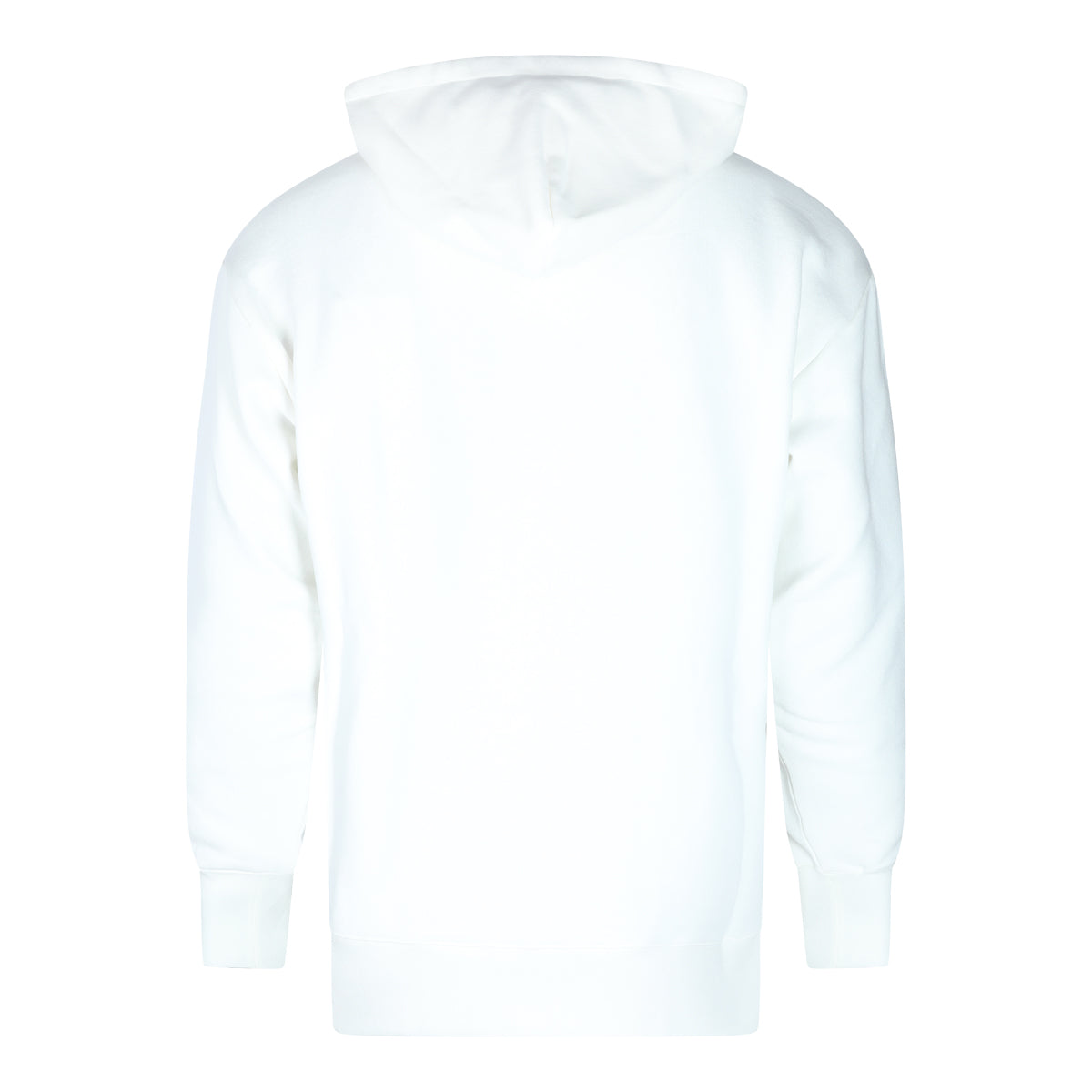 WHITE COTTON SWEATSHIRT