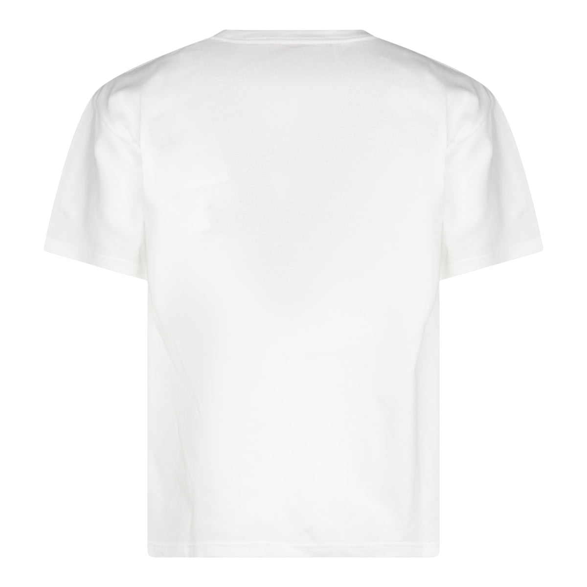 WHITE COTTON T-SHIRT