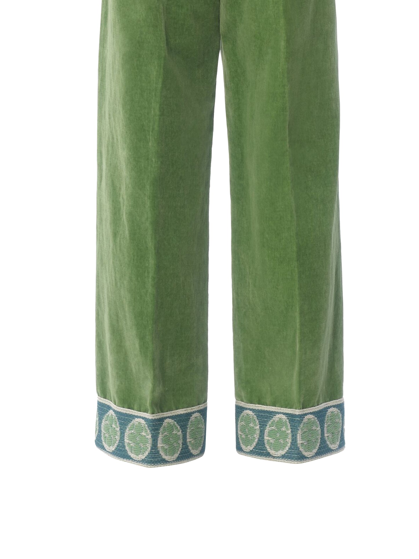TROUSERS WITH JACQUARD EFFECT