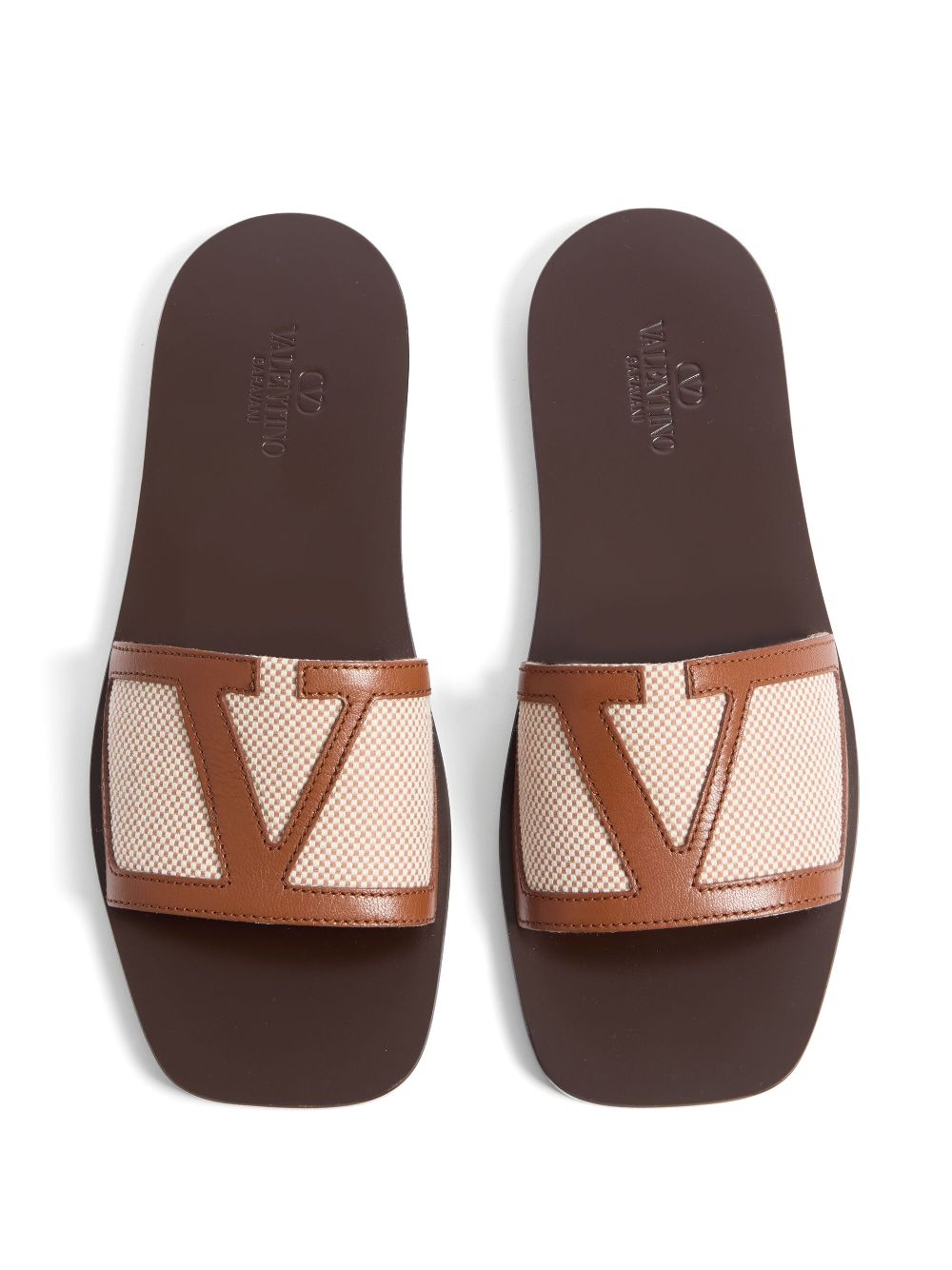 VLOGO SIGNATURE SLIDE SANDALS