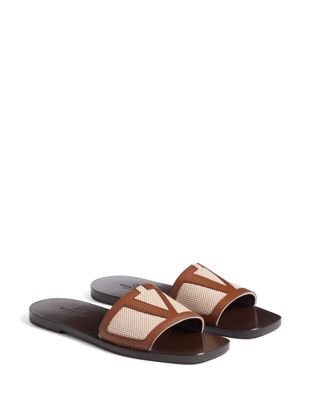 VLOGO SIGNATURE SLIDE SANDALS